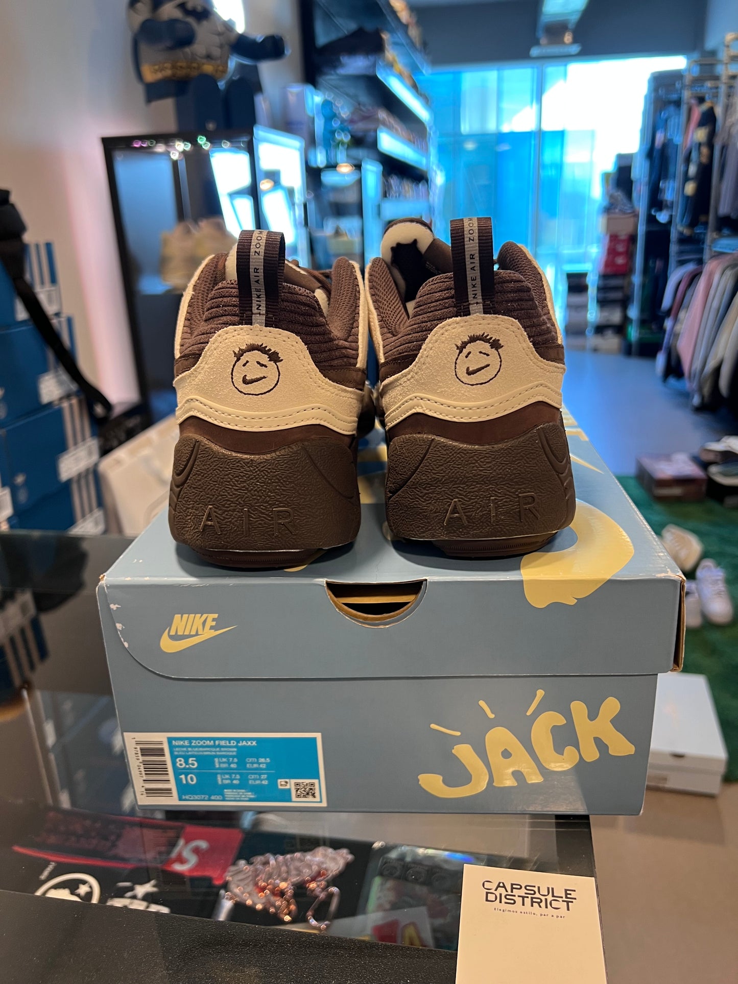 Nike Zoom Field Jaxx Travis Scott Leche Blue