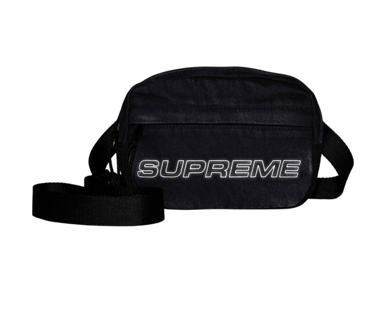Supreme Denim Mini Shoulder Bag Black