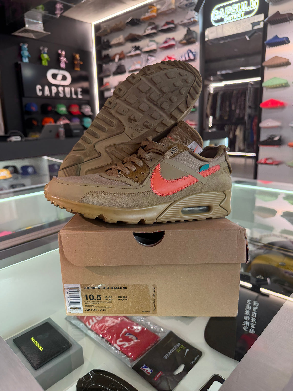 Nike Air Max 90 Off-White Desert Ore (USADA)
