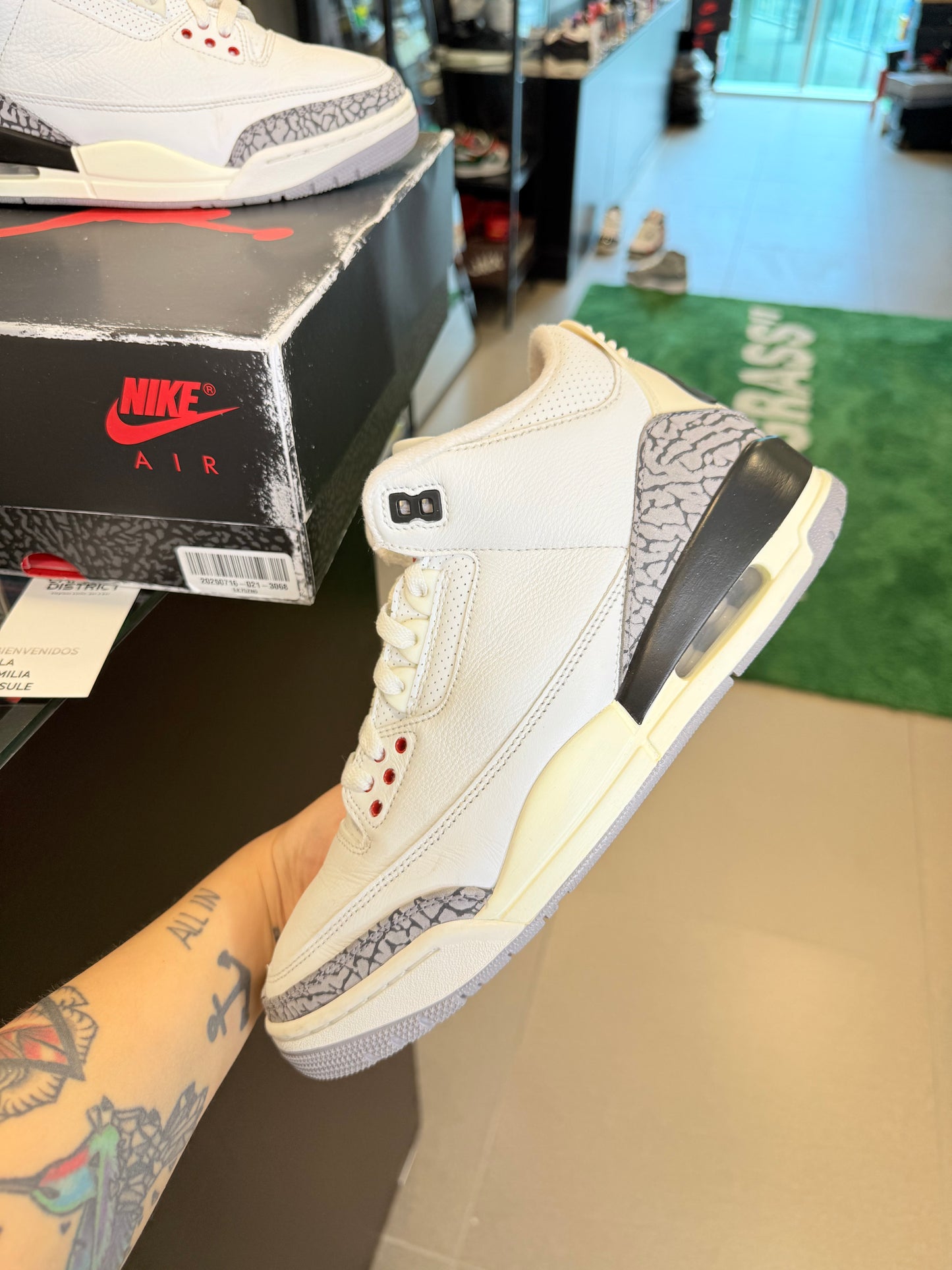 Jordan 3 White Cement Reimagined