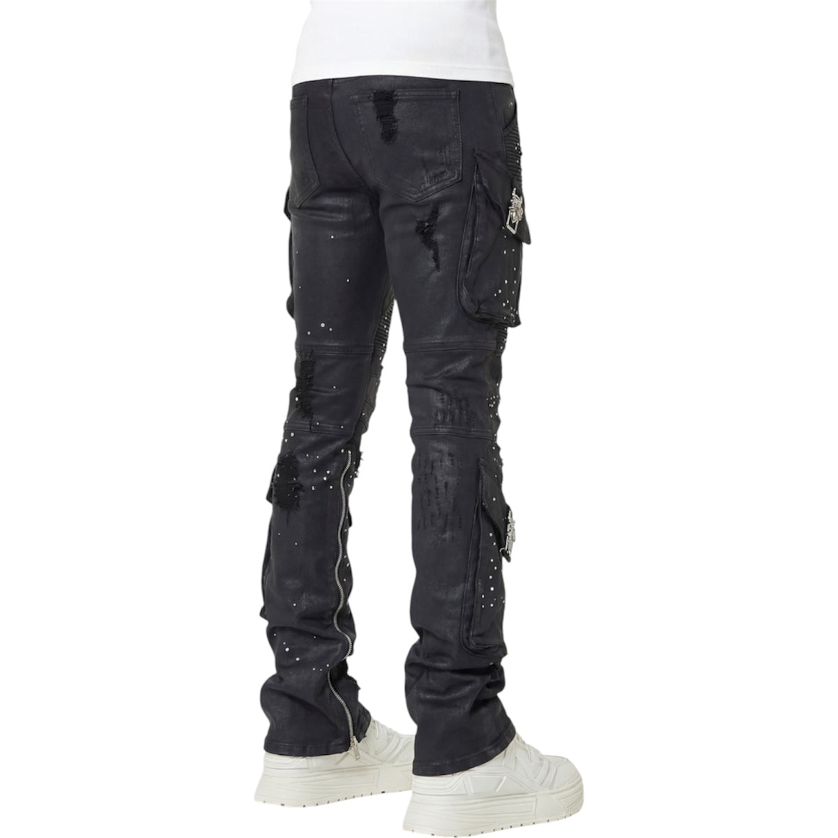 Denim Guapi Embellished Black Ops — 3