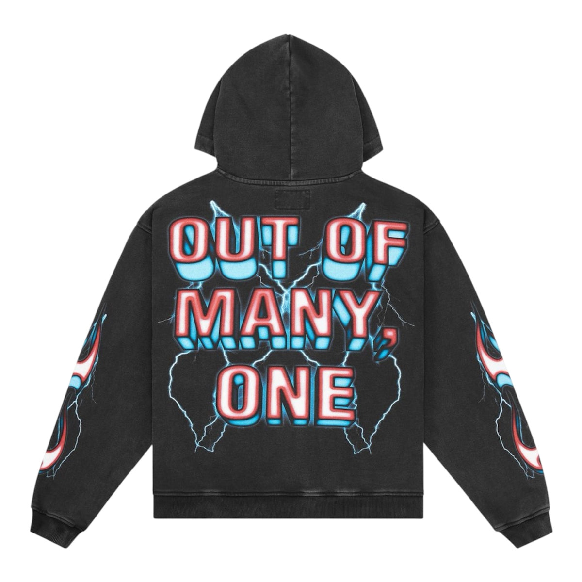 Hoodie Godspeed Reign Black Wash — 3
