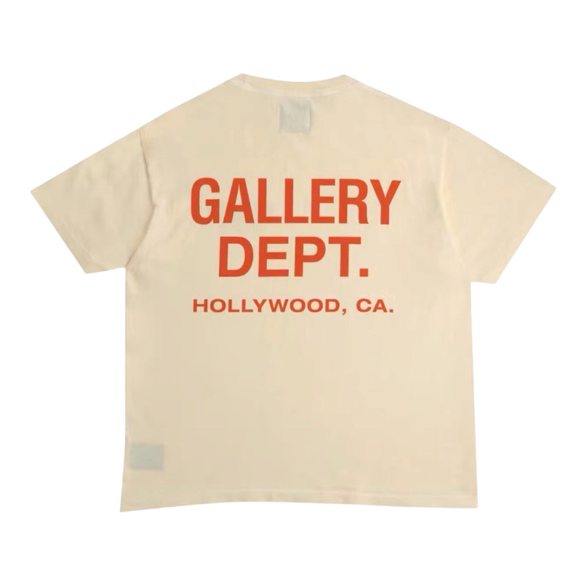 Gallery Dept. Souvenir Tee Cream Orange — 2