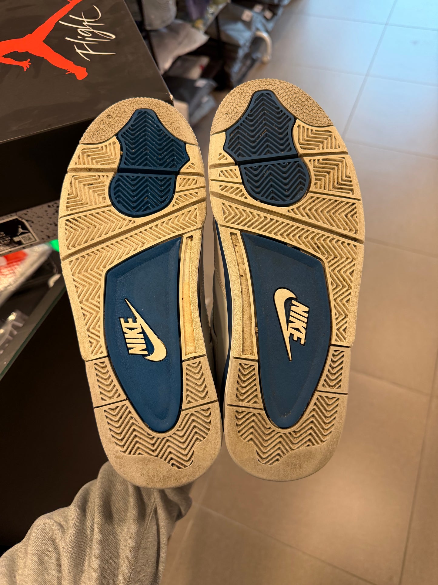 Jordan 4 Retro Military Blue (USADA) (2024)