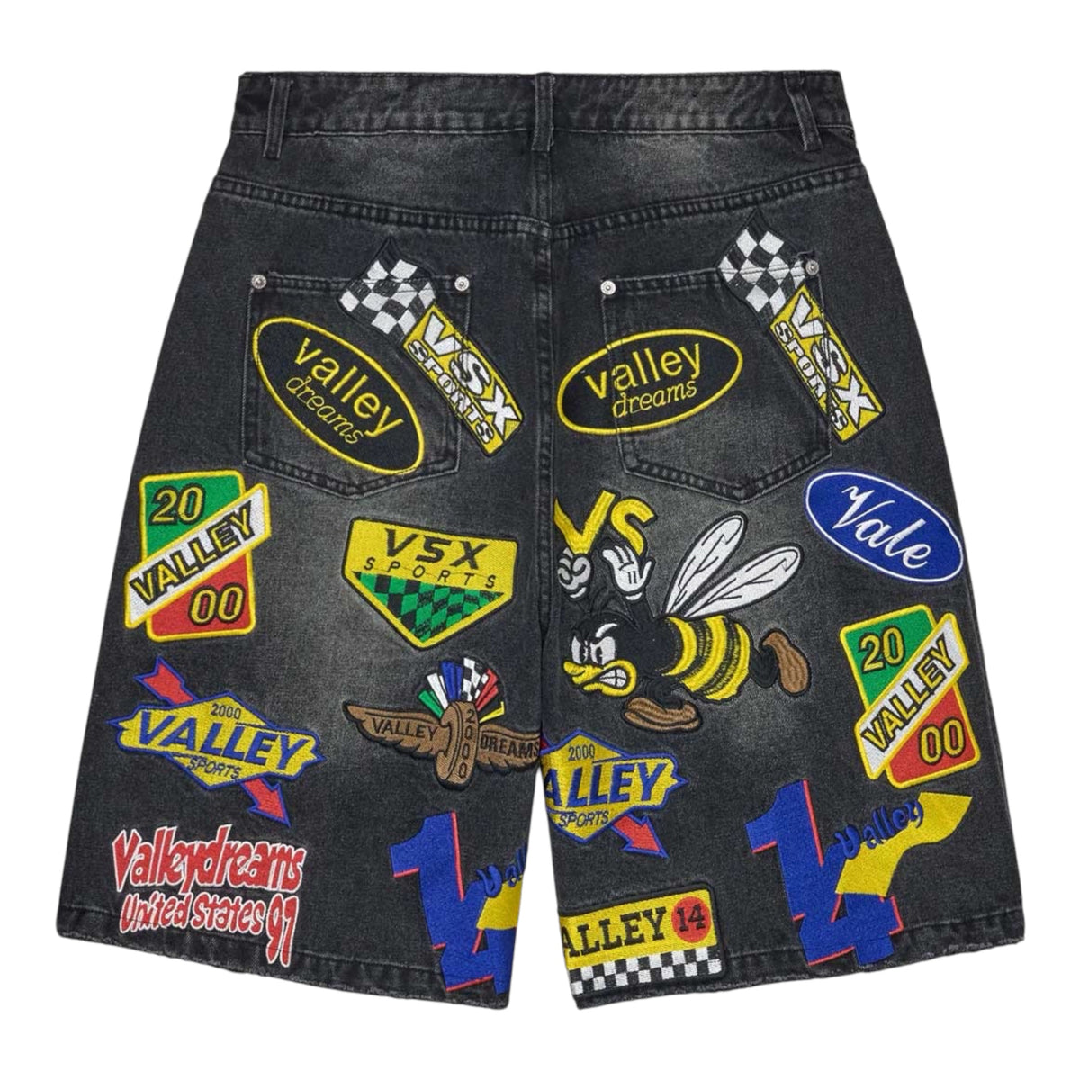 Jorts Valley Passport Black — 2