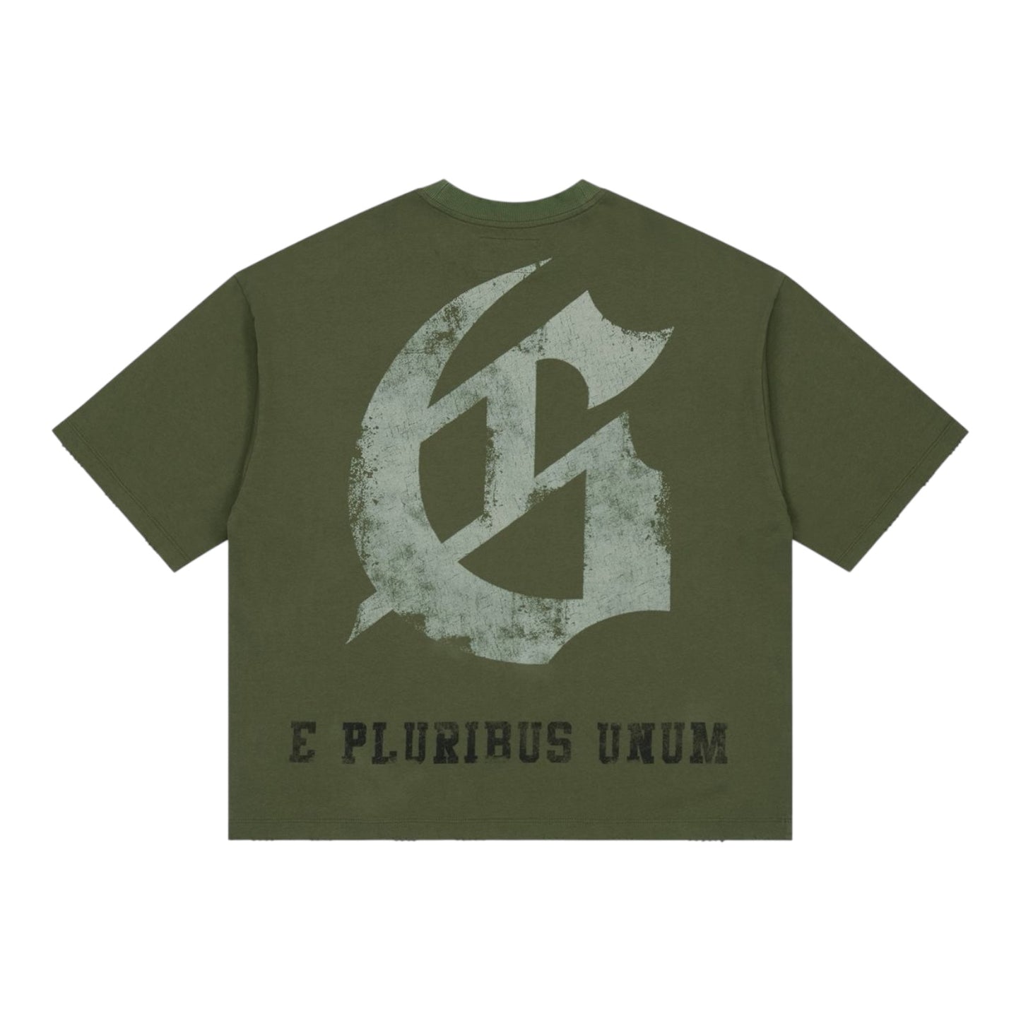 T-Shirt GDSP Collegiate Olive Wash