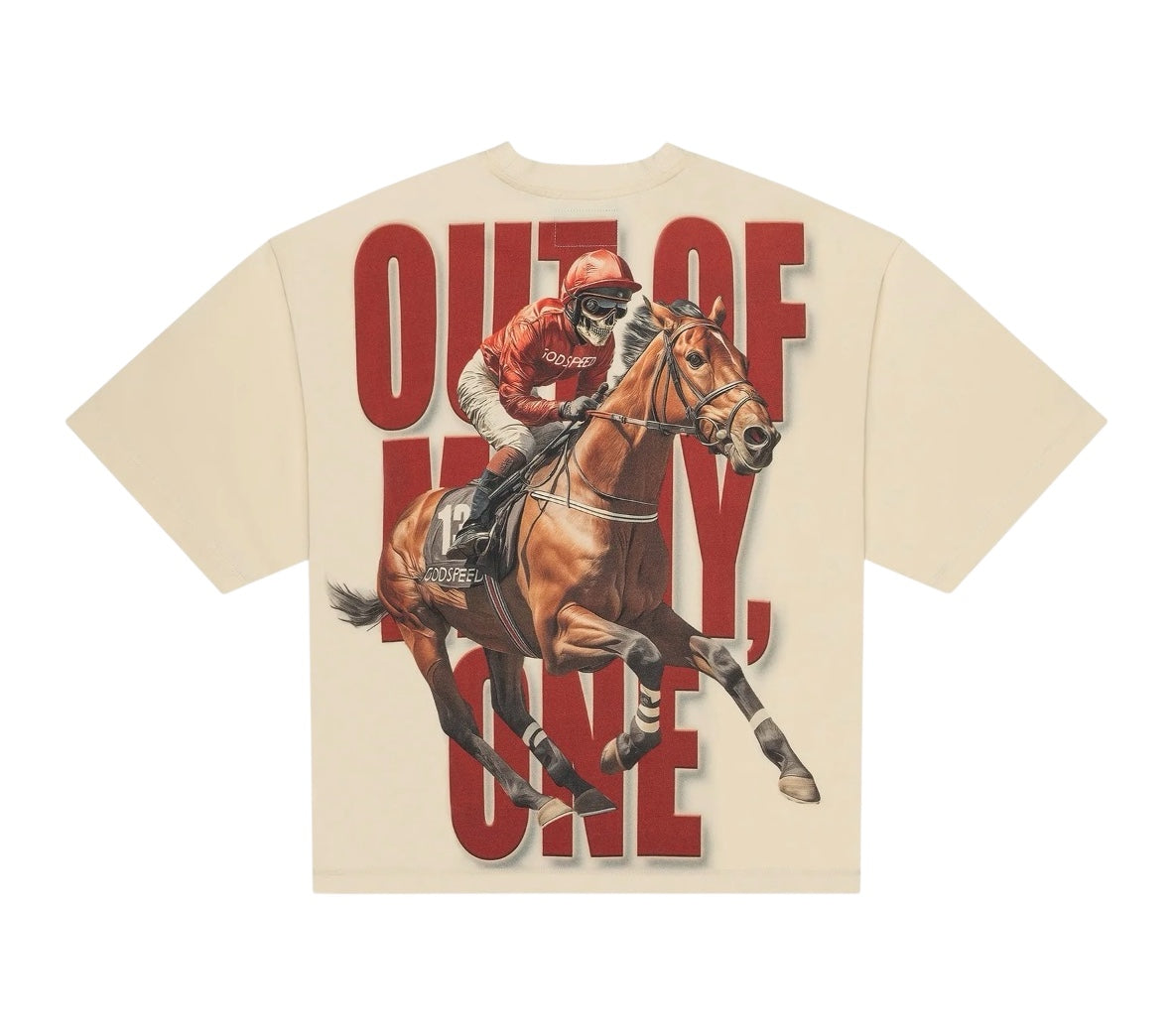 T-Shirt Godspeed Thoroughbred (Bone)