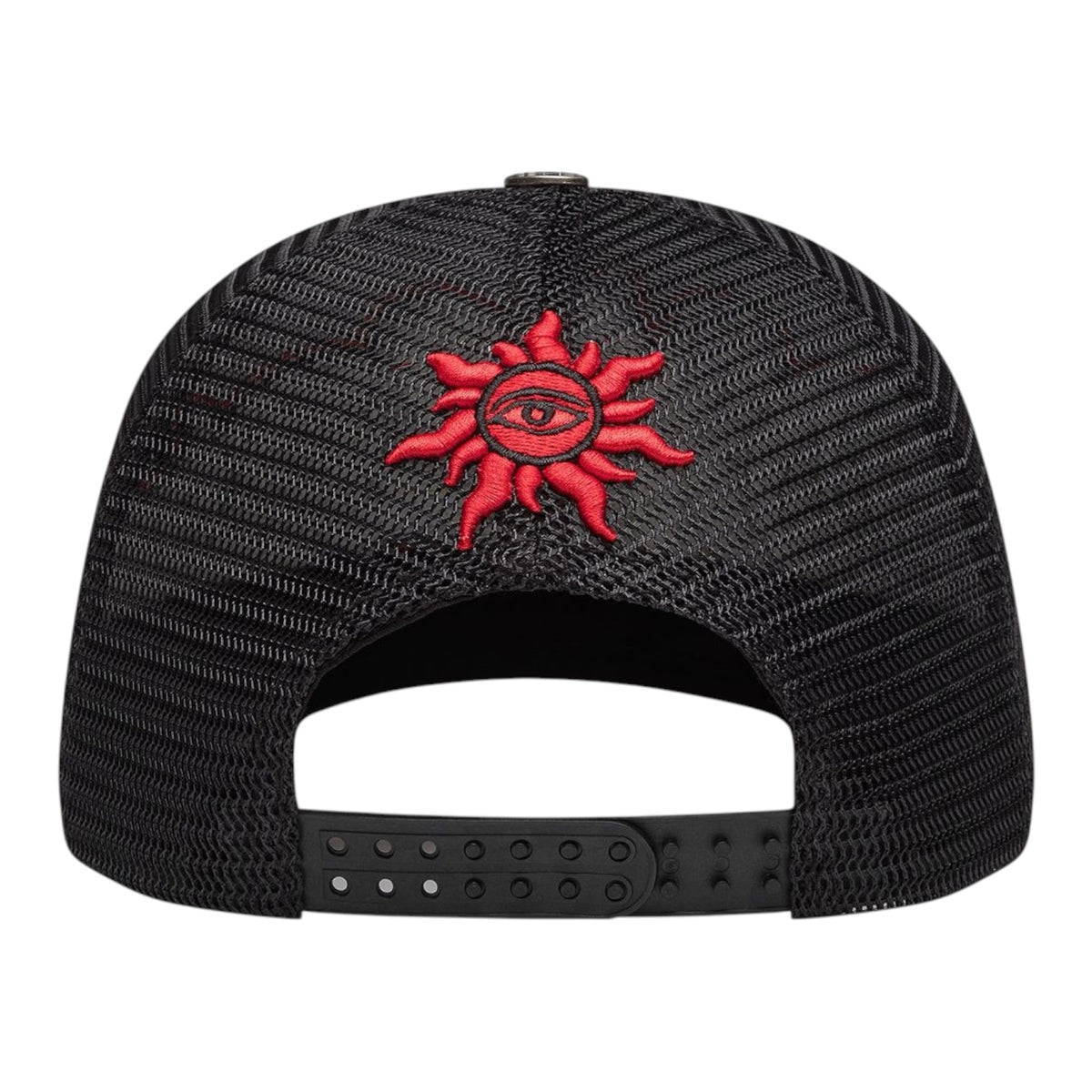 GS Trucker Hat Godspeed Neo Black/Yellow/Red — 4