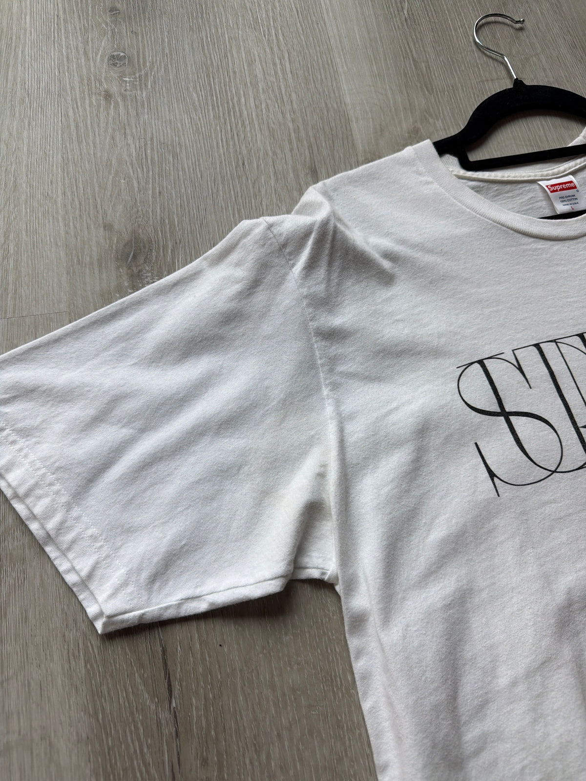 Supreme tee trademark white FW22 — 3