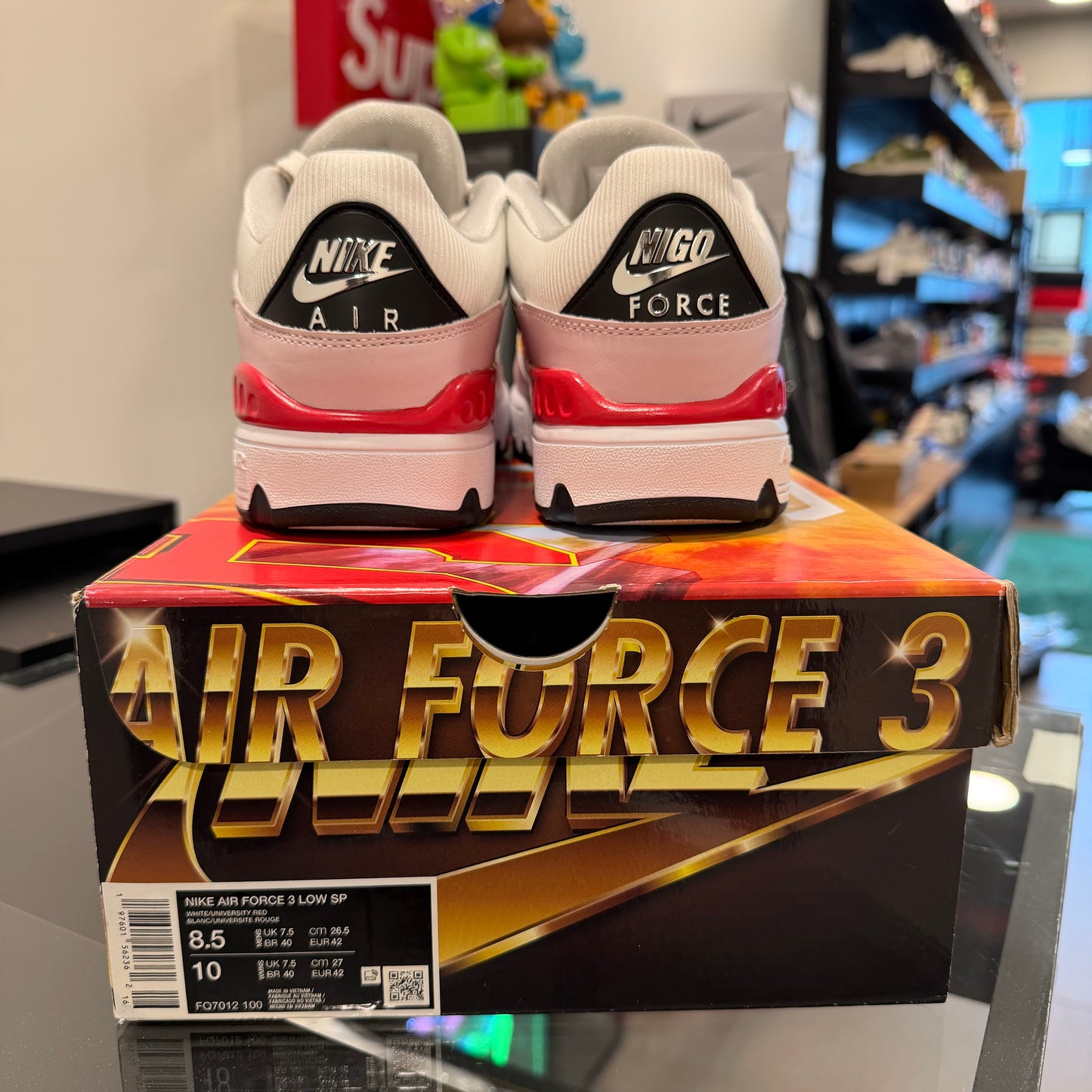 Nike Air Force 3 Low SP Nigo White (USADA)