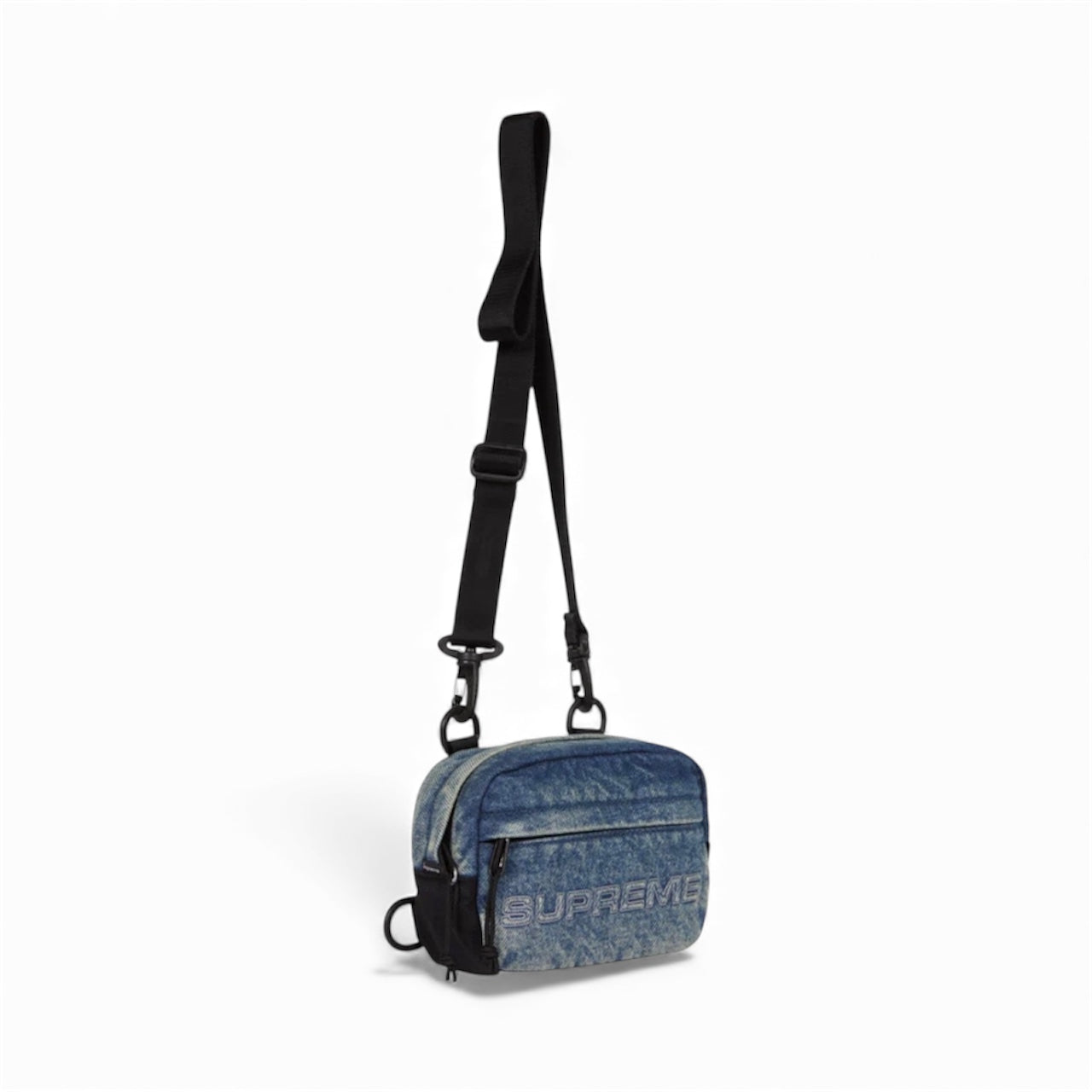 Supreme Denim Mini Shoulder Bag Washed Indigo