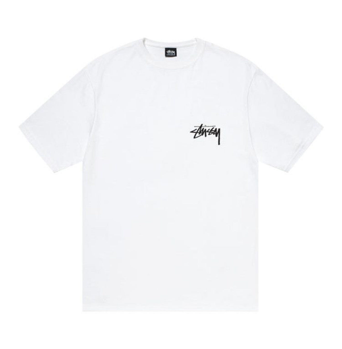 Stussy Gold Lion Tee White