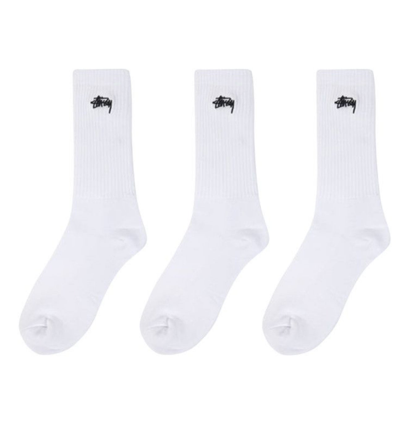 Stussy Socks Crew White (PAR)