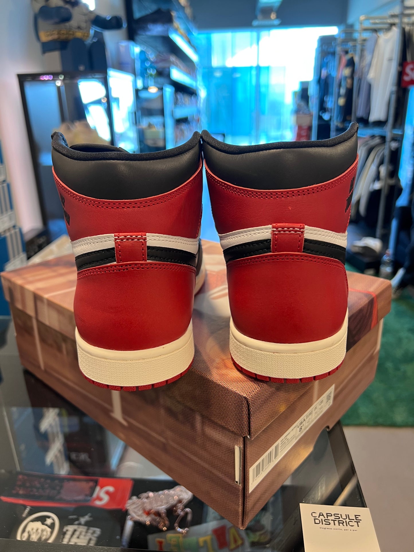 Jordan 1 Retro High OG Black Toe Reimagined