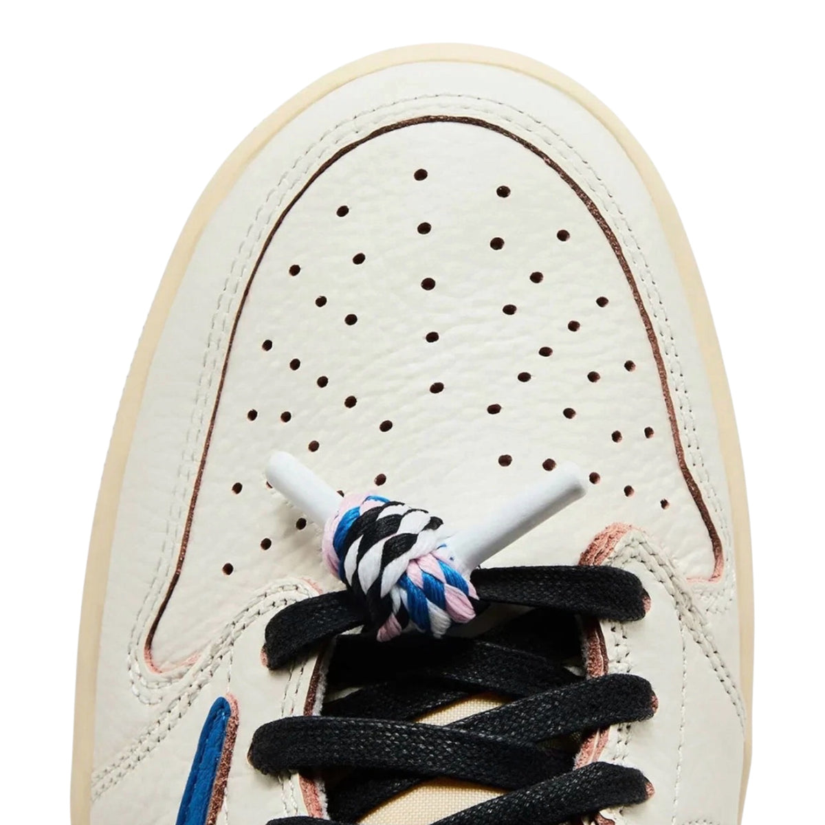 Jordan 1 Retro Low OG SP Fragment x Travis Scott Sail Military Blue — 5