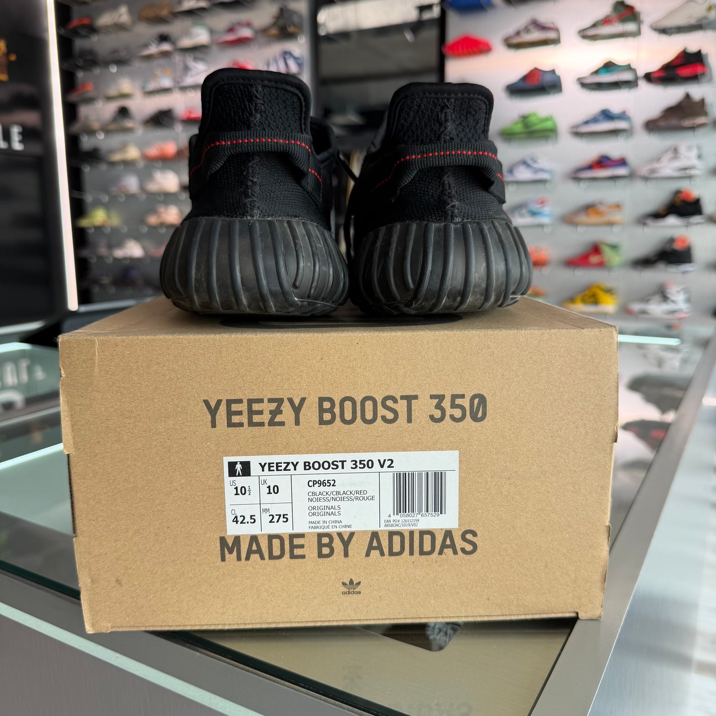 Adidas Yeezy Boost 350 V2 Black Red (USADA)