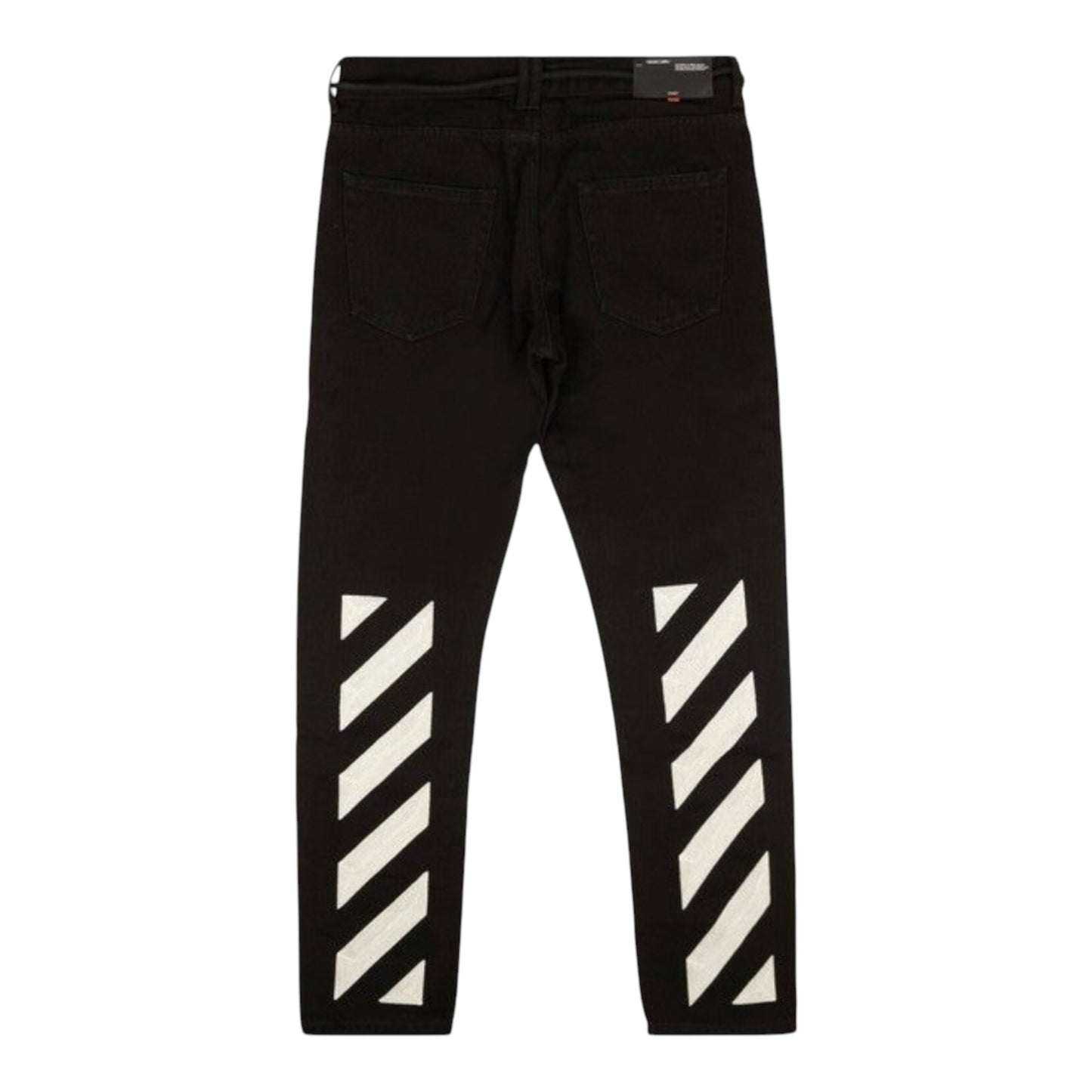 Off-White Blench Denim Jeans Black