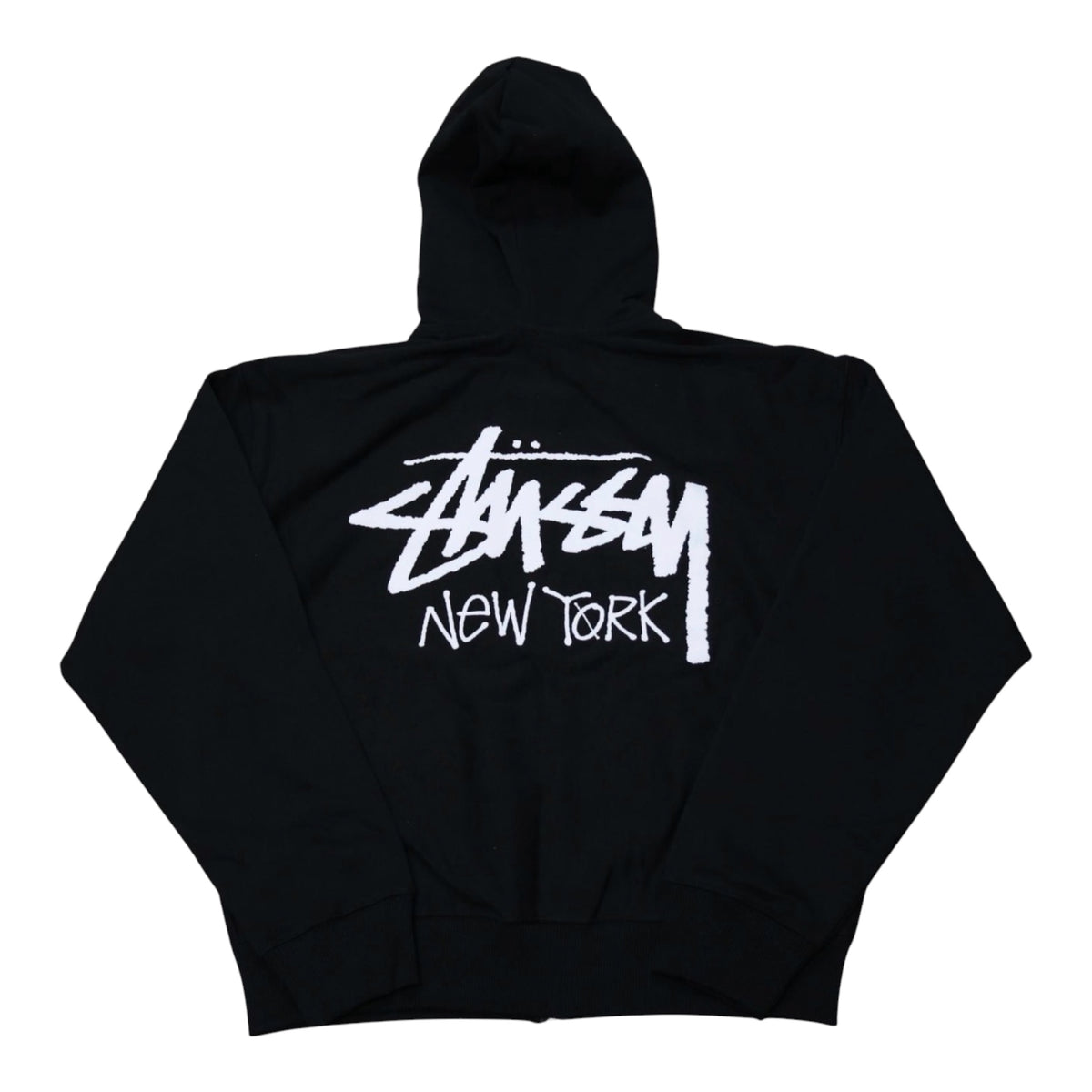 Hoodie Zip Up Stussy New York Exclusive