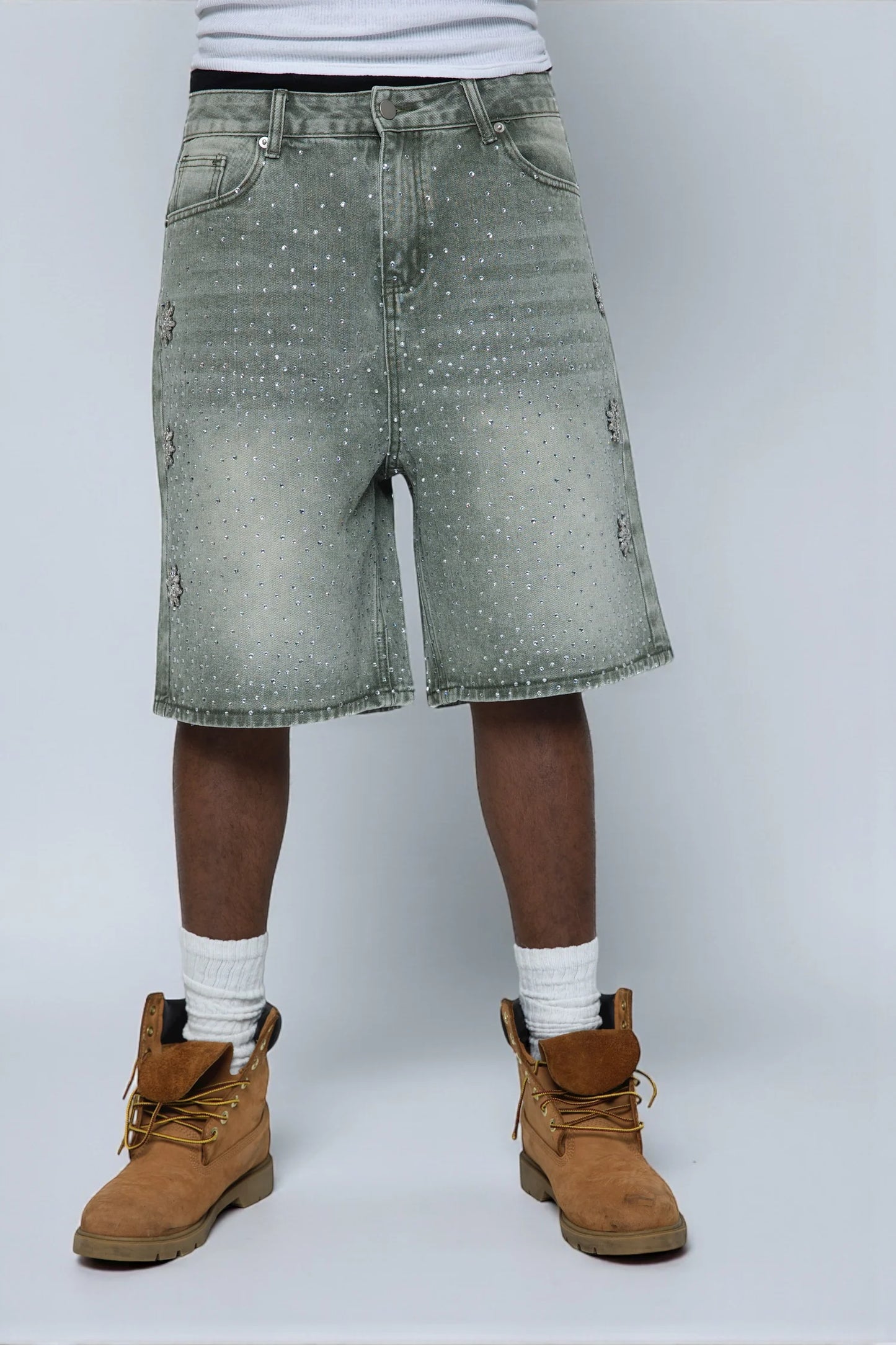 Short Washed Olive Astro