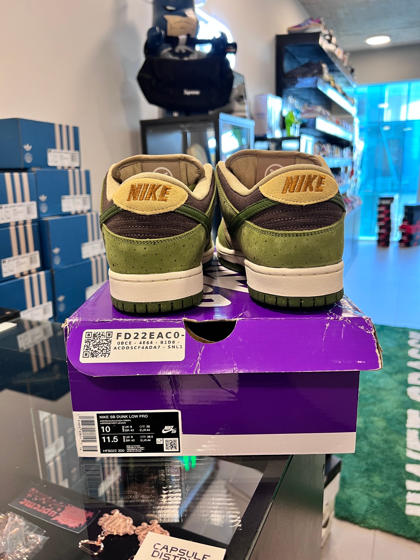Nike SB Dunk Low Yuto Horigome Matcha