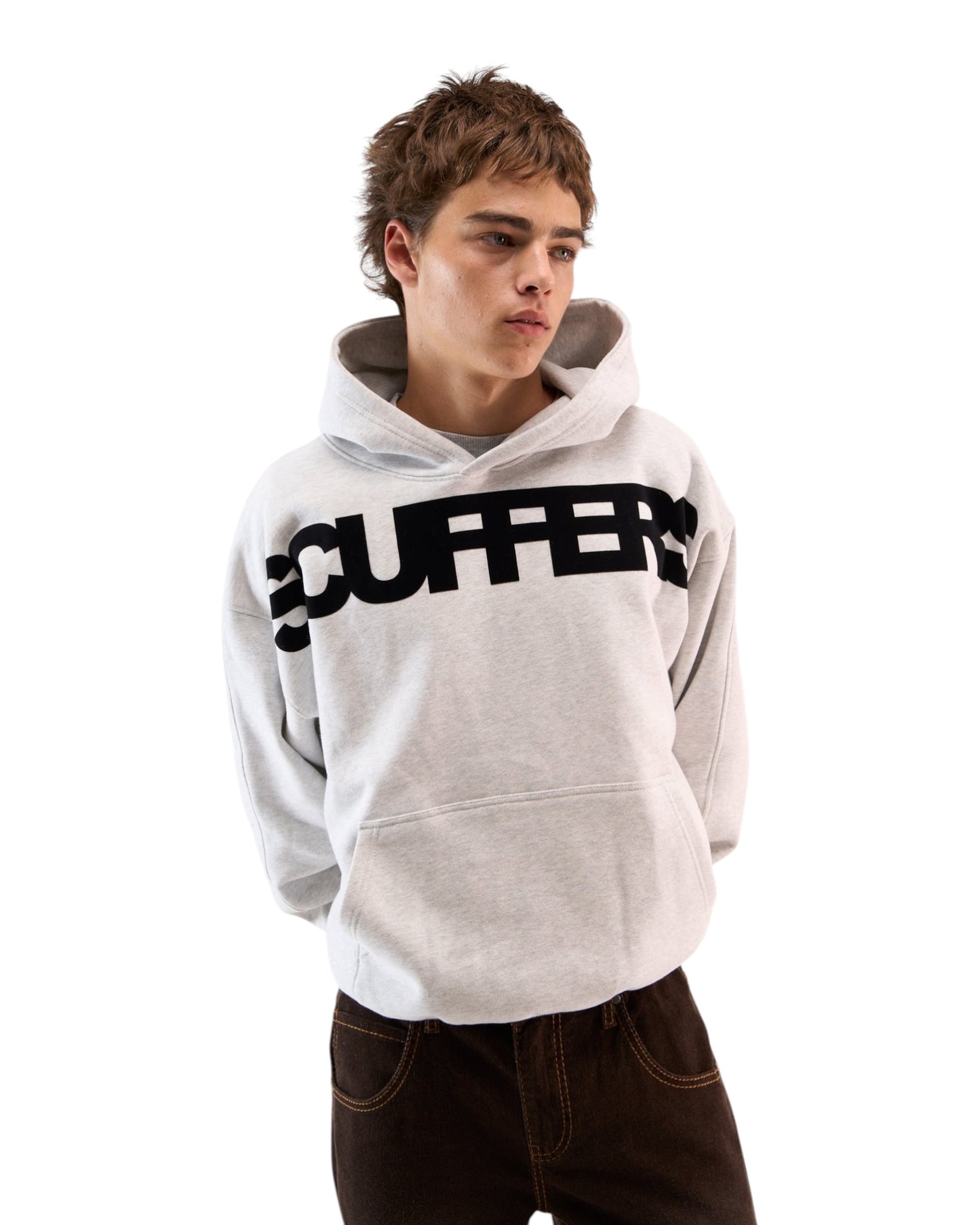 Scuffers Flock Light Grey Hoodie