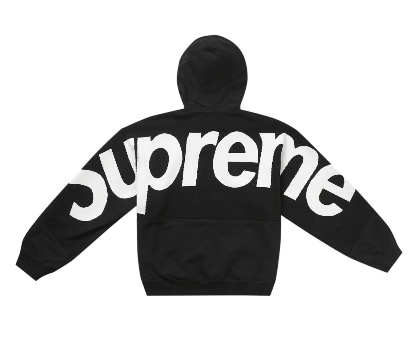 Supreme Big Logo Jacquard Hooded Sweatshirt