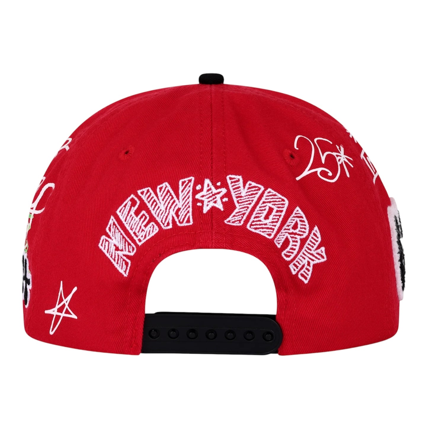 Cap Lost Intricacy Red NY Canvas
