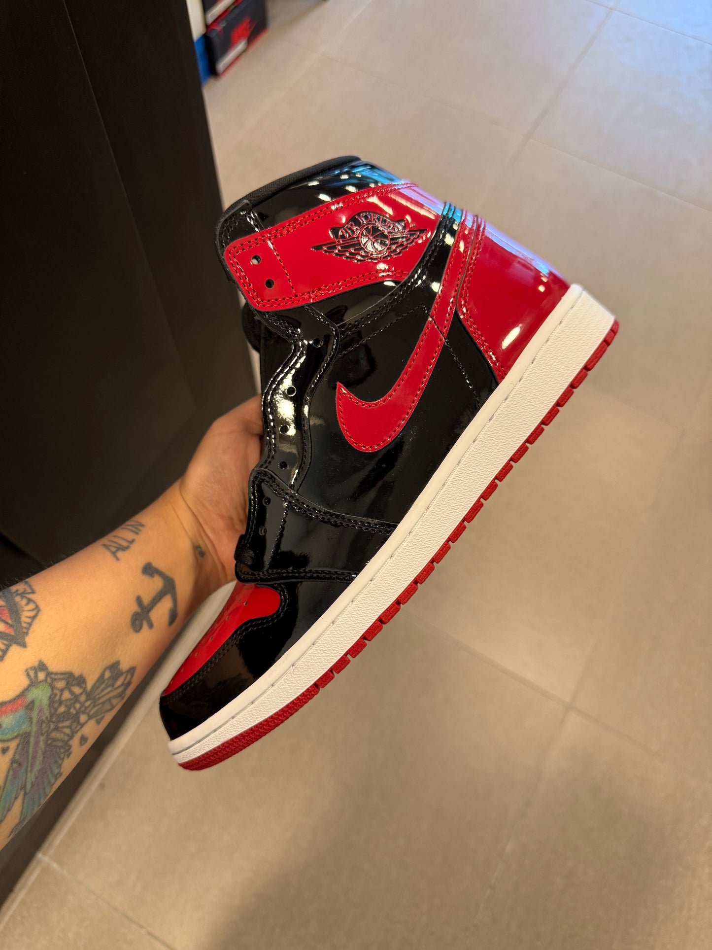 Jordan 1 Retro High OG Patent Bred