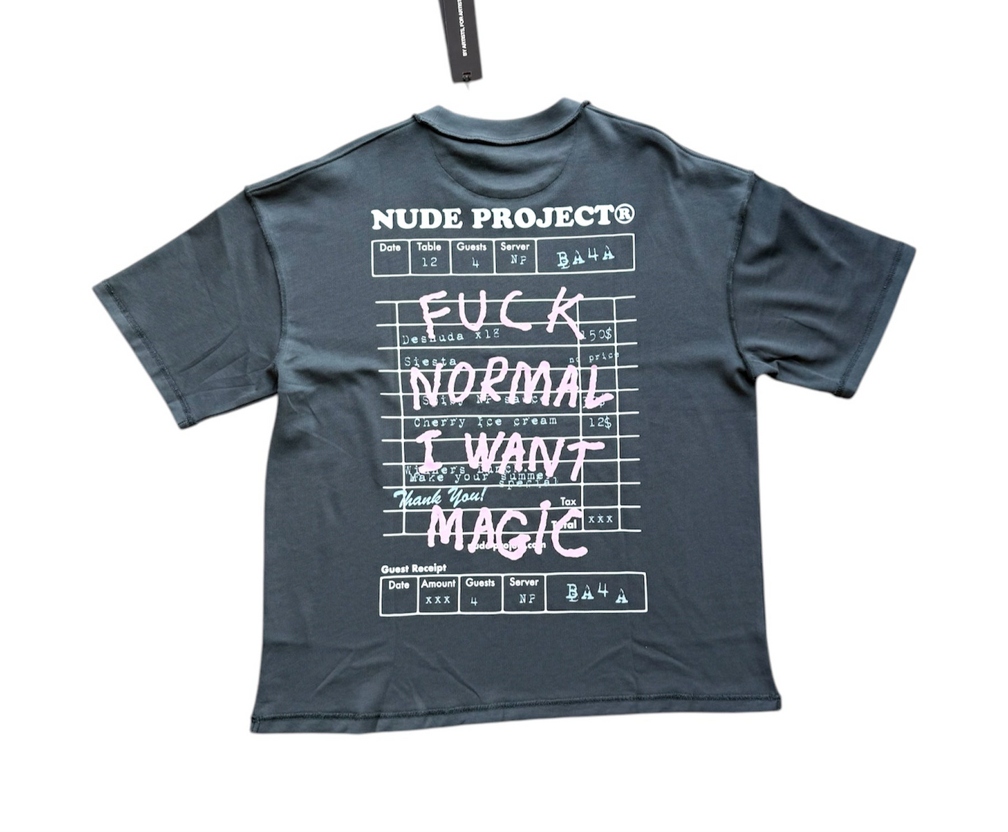 Tee Nude Project Fuck Normal Black
