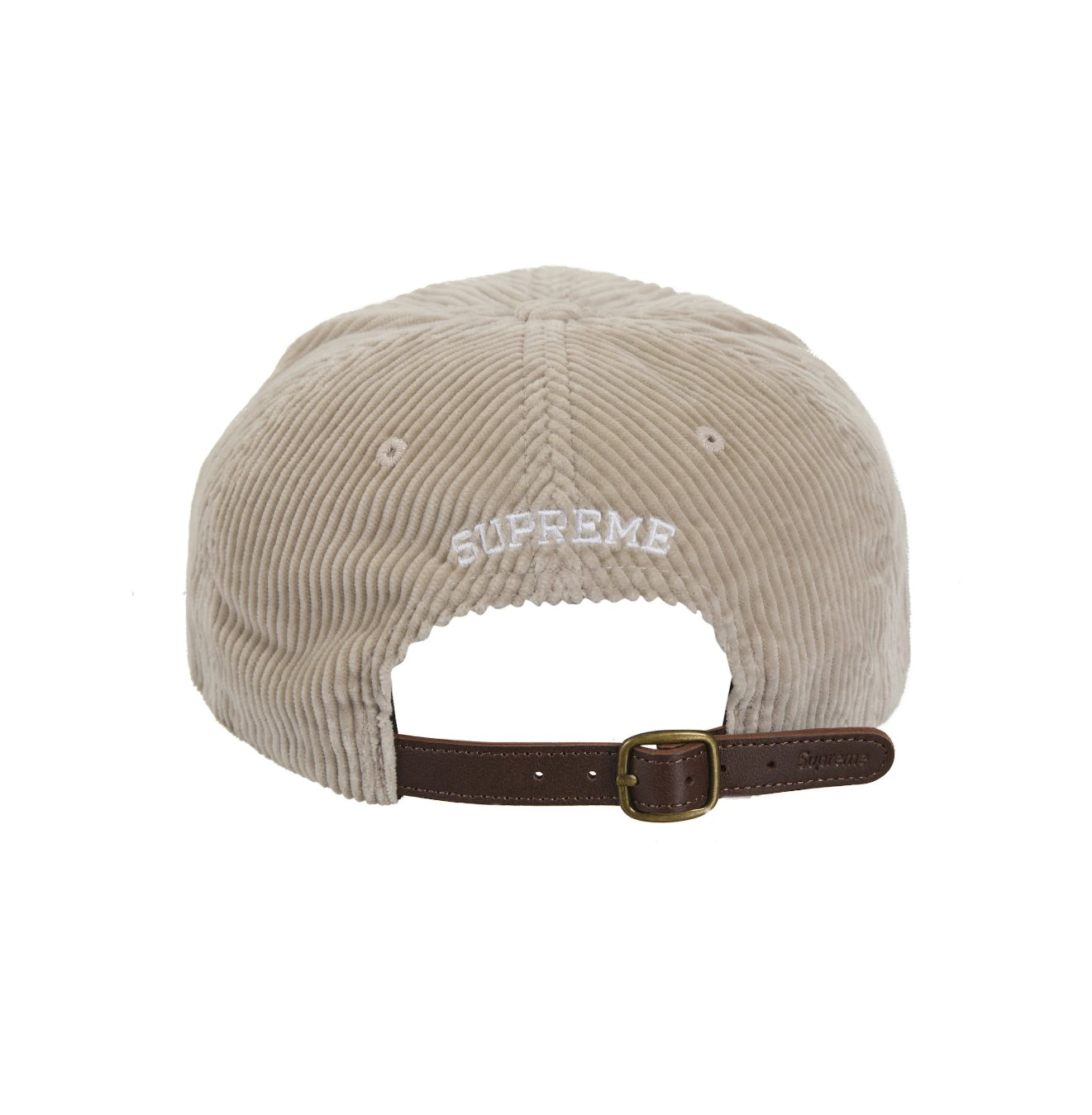 Supreme Corduroy S Logo 6-Panel Stone (FW24)