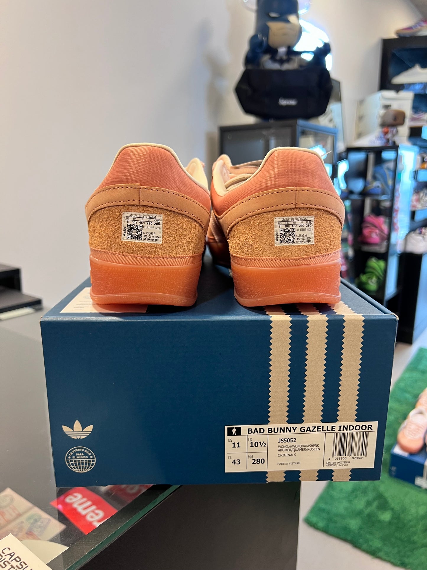 Adidas Gazelle Indoor
Bad Bunny Cabo Rojo