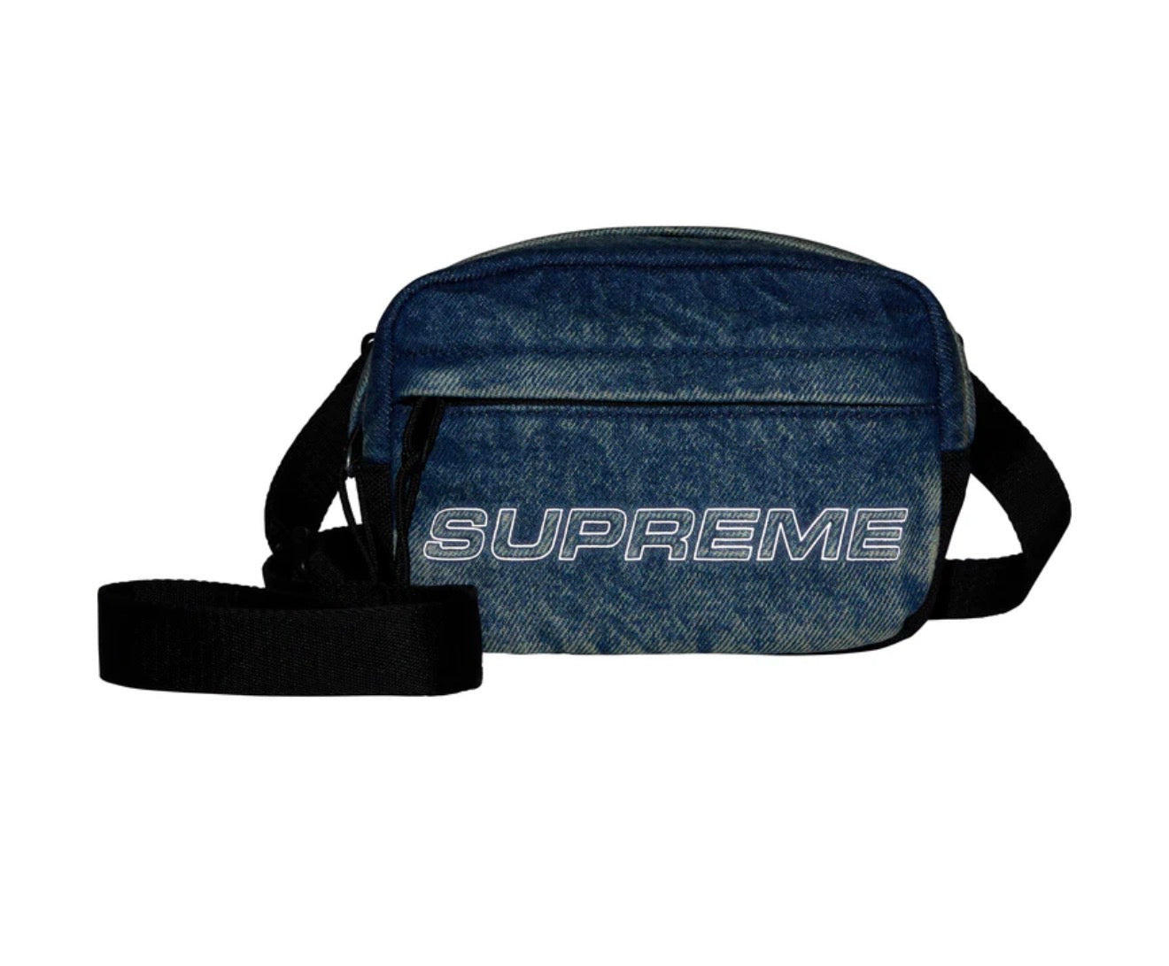Supreme Denim Mini Shoulder Bag Washed Indigo