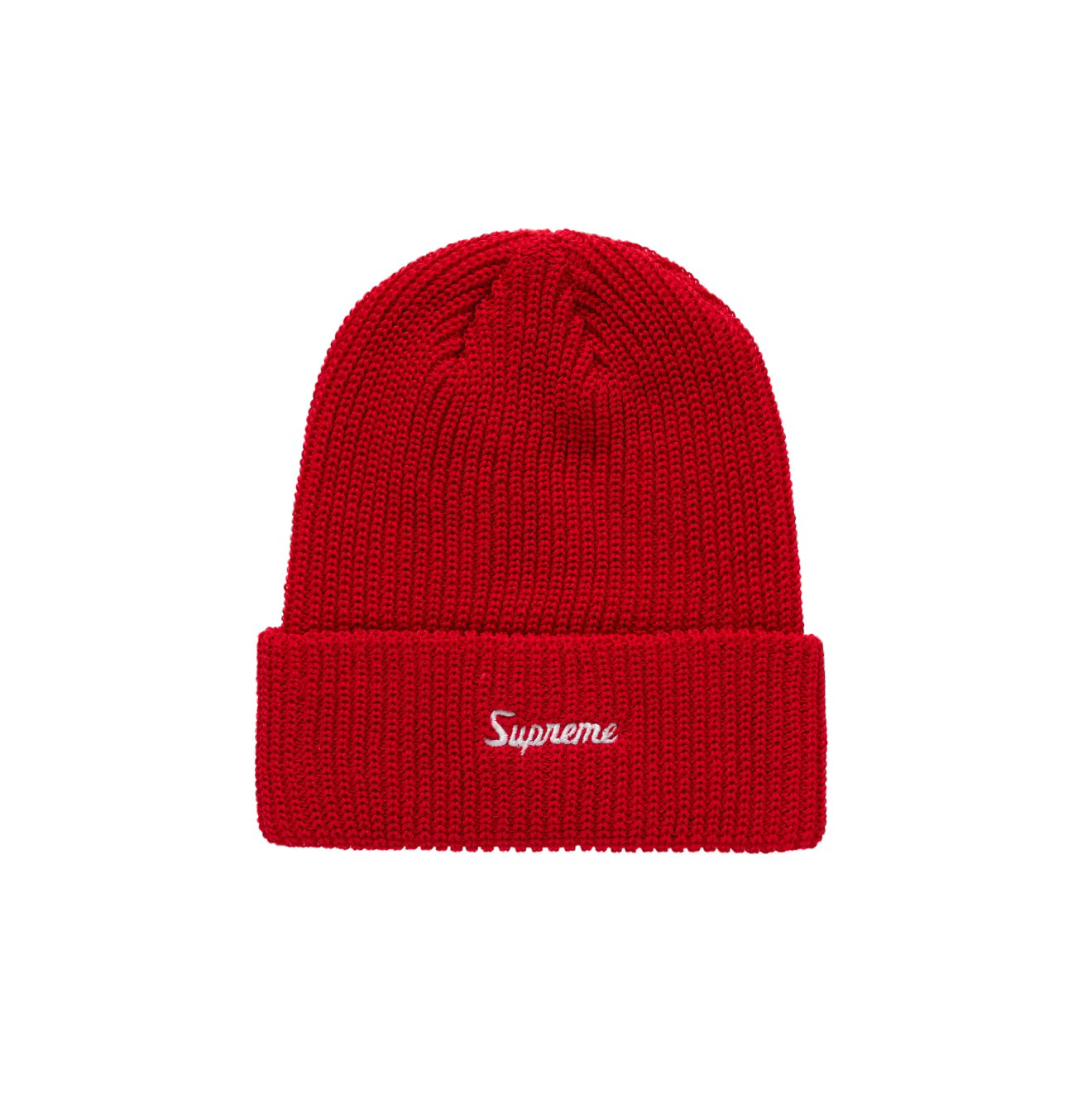 Supreme Loose Gauge Beanie Red (FW24)