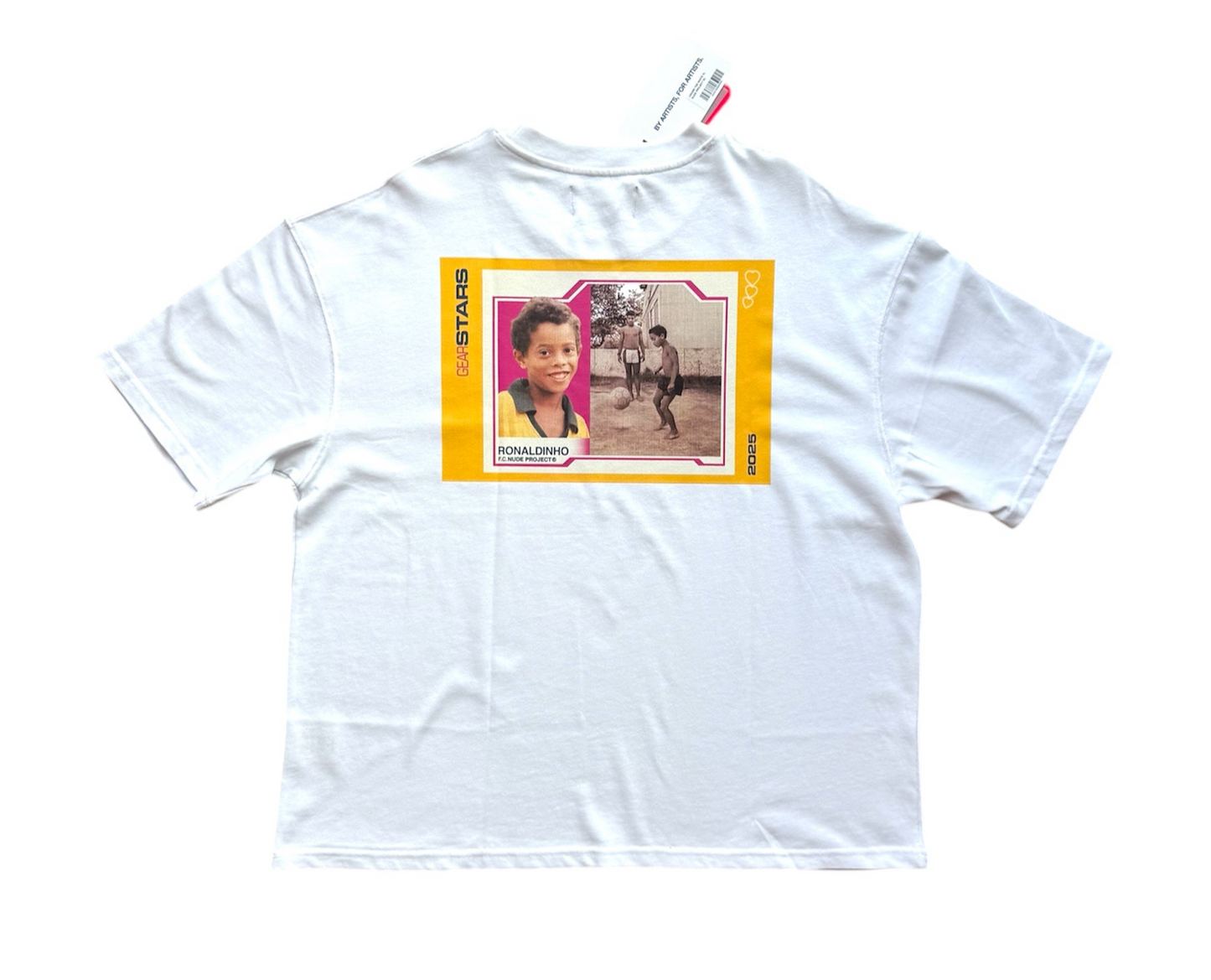 Tee Nude Project Cromo Ronaldinho White