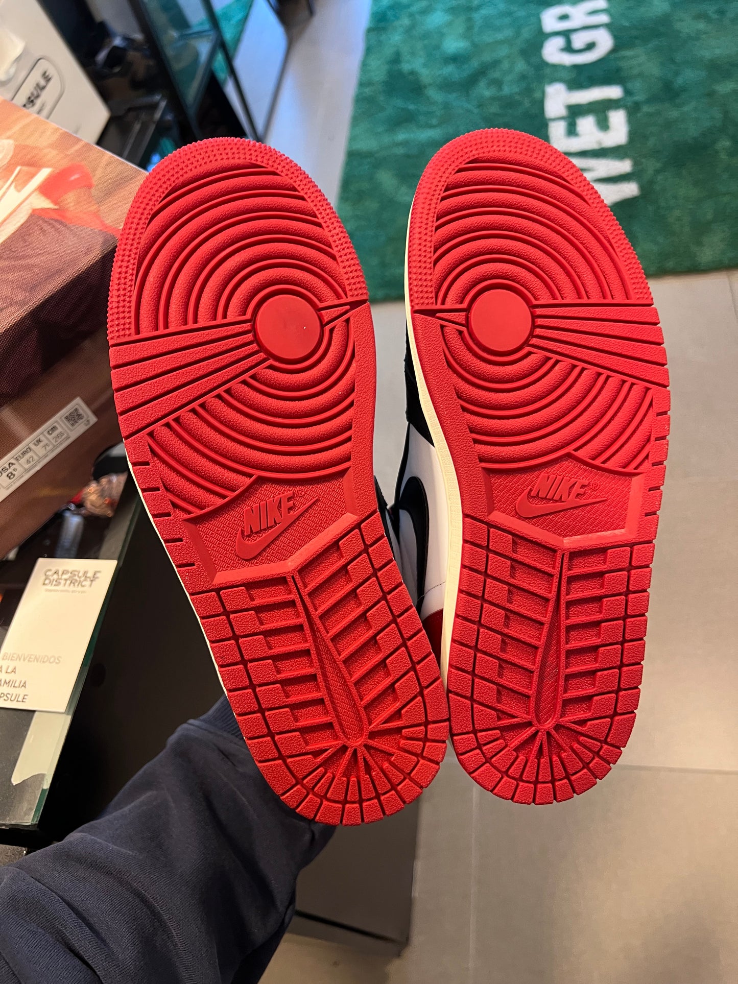 Jordan 1 Retro High OG Black Toe Reimagined