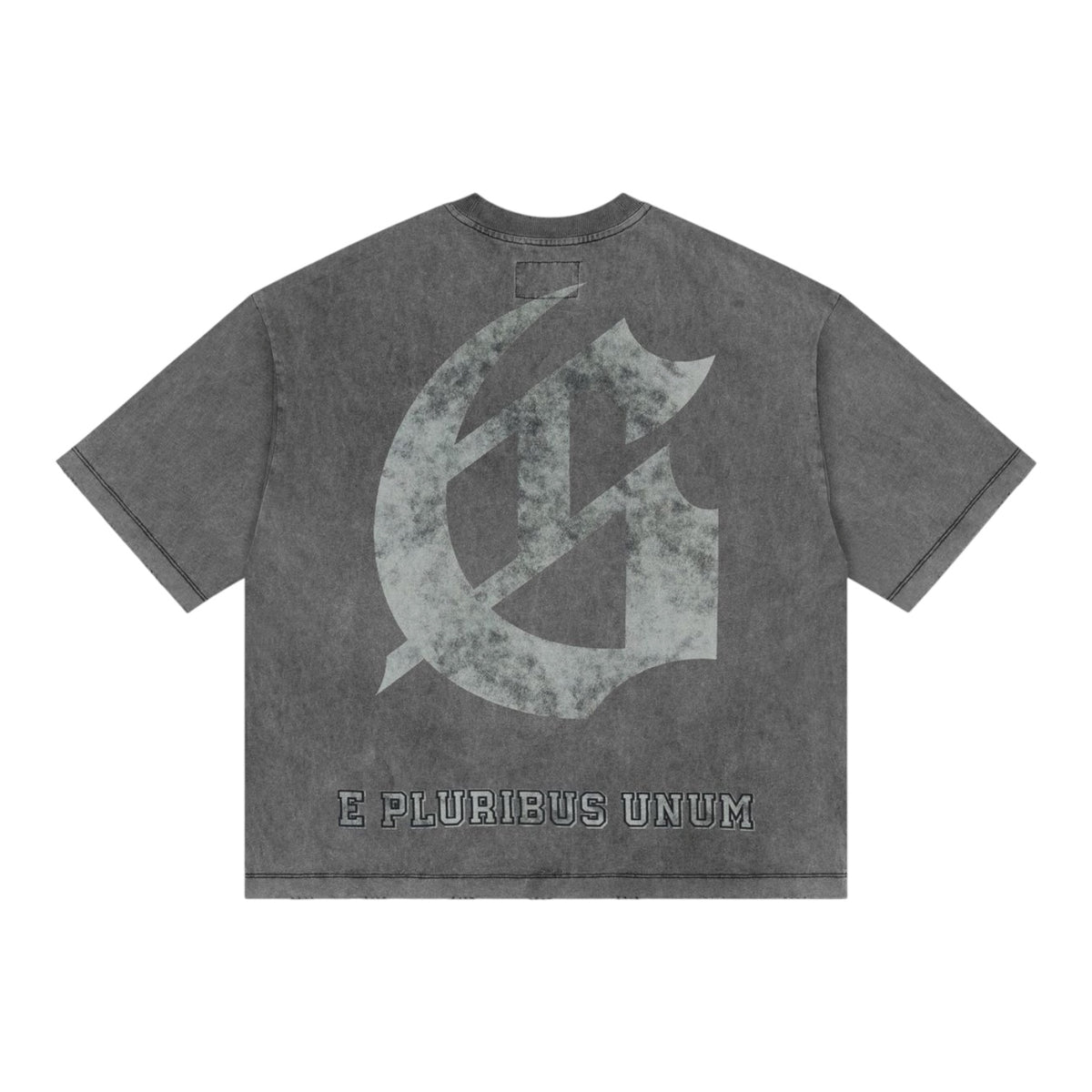 T-Shirt Godspeed Collegiate Grey Wash — 3
