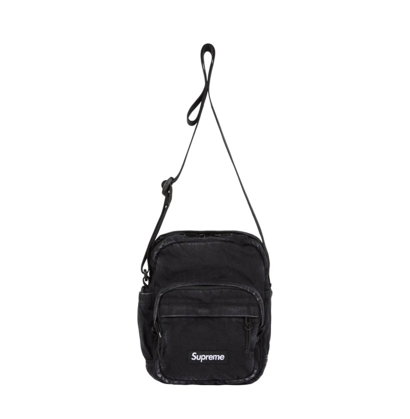 Supreme Denim Shoulder Bag Black