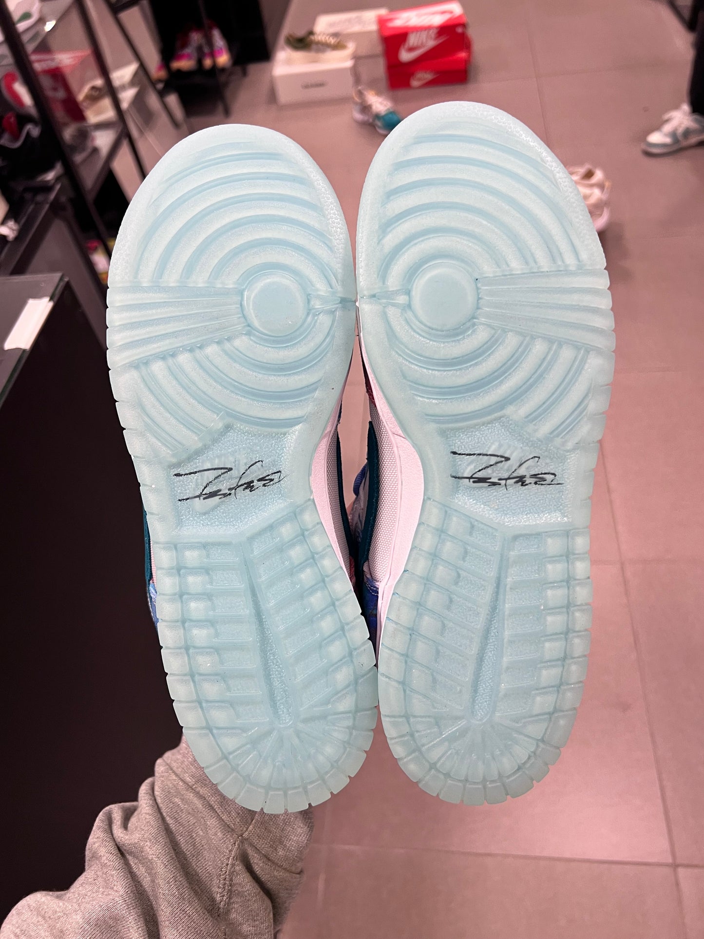 Nike SB Dunk Low Futura Laboratories Bleached Aqua