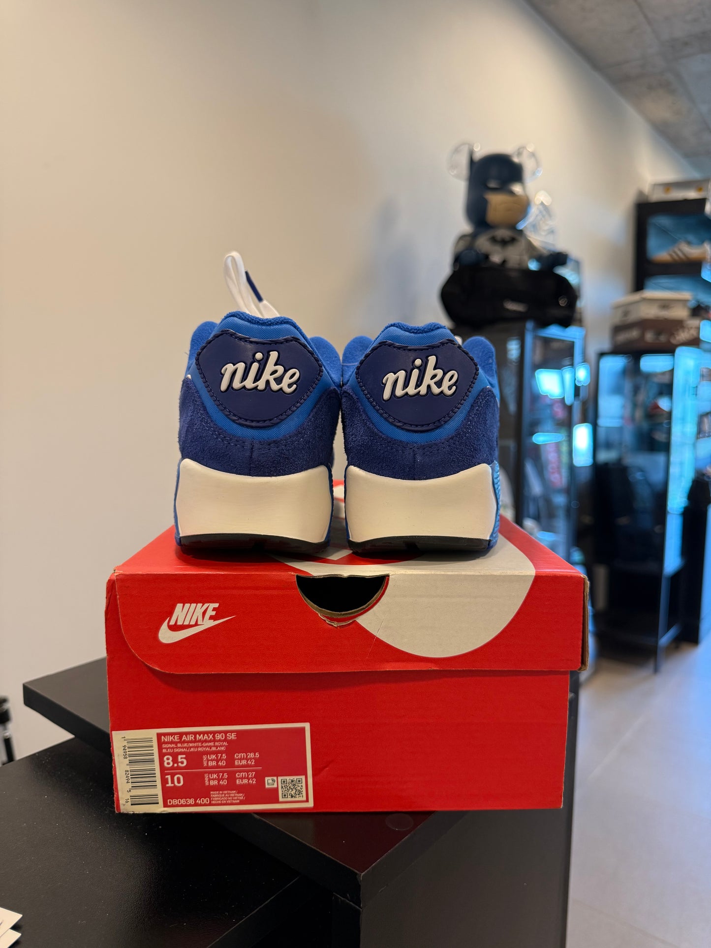 Air Max 90 SE First Use Signal Blue