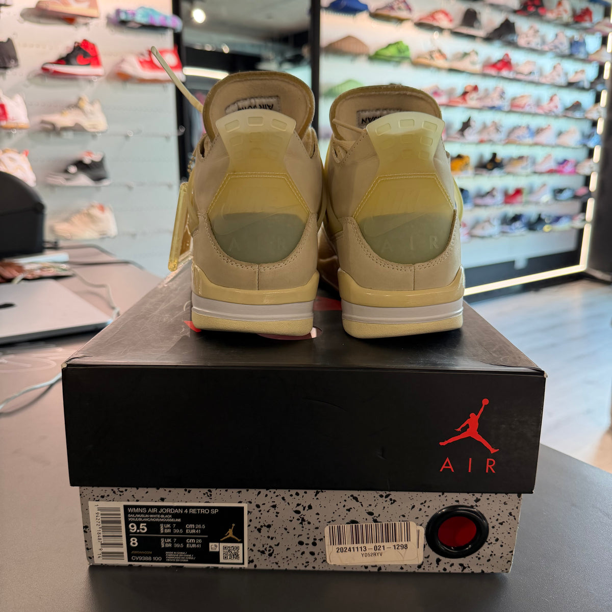 Jordan 4 Retro Off-White Sail (WMNS) — 6
