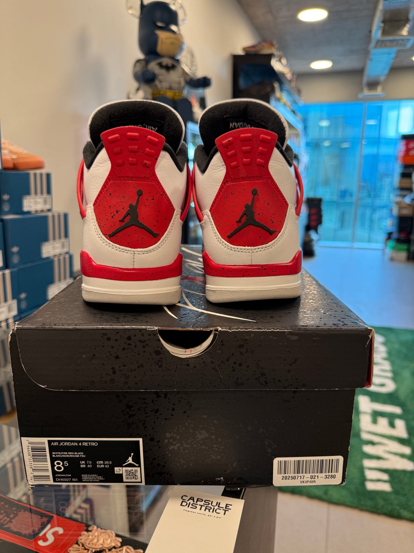 Jordan 4 Retro Red Cement