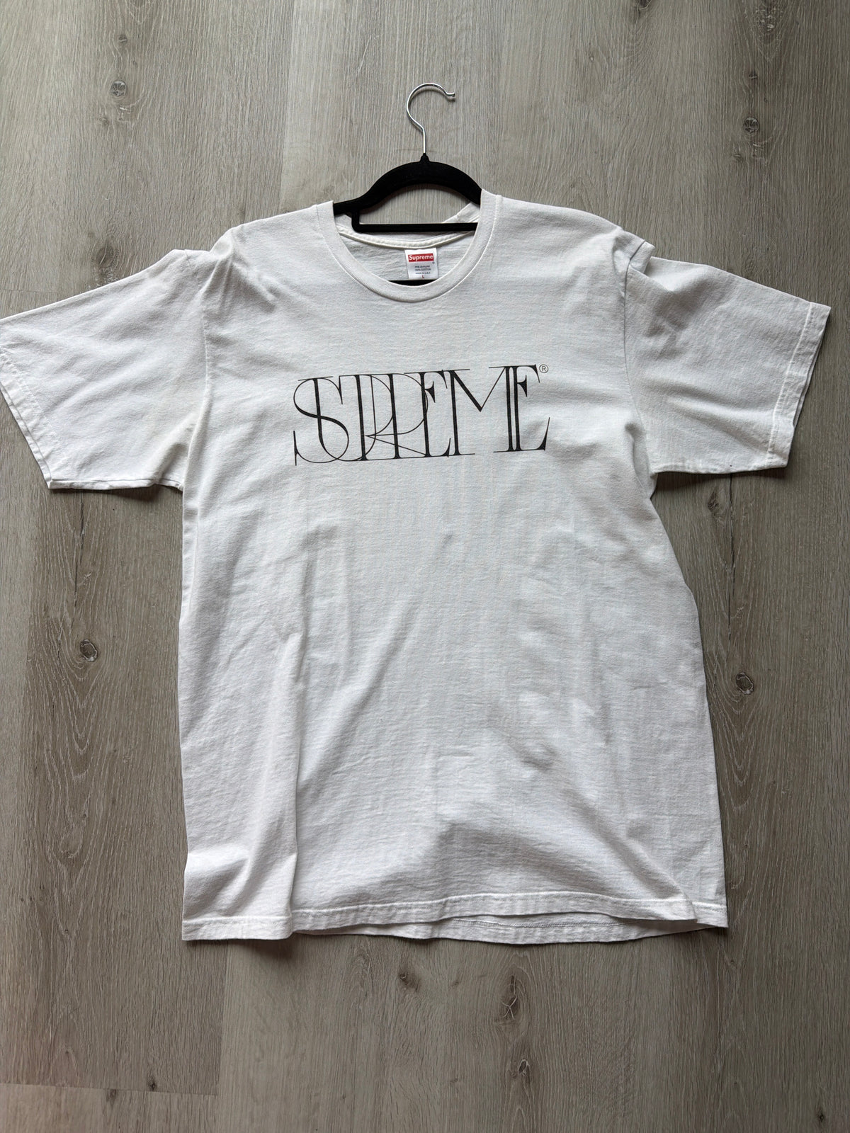 Supreme tee trademark white FW22 — 2