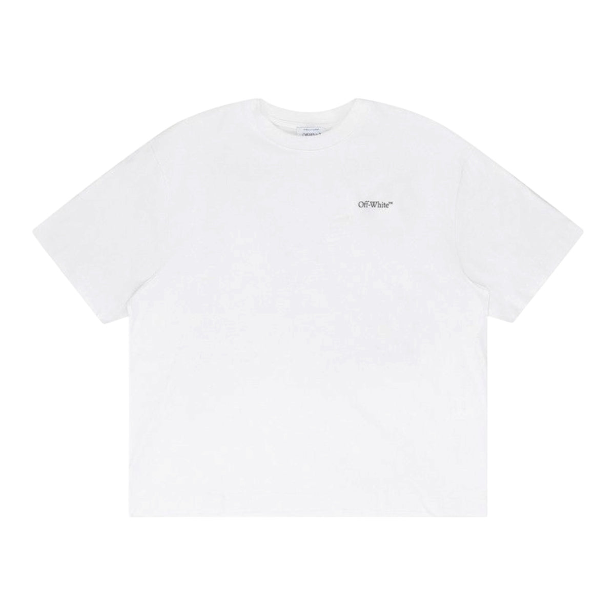 OFF-WHITE Chain Arrow Skate Short-Sleeve T-Shirt White