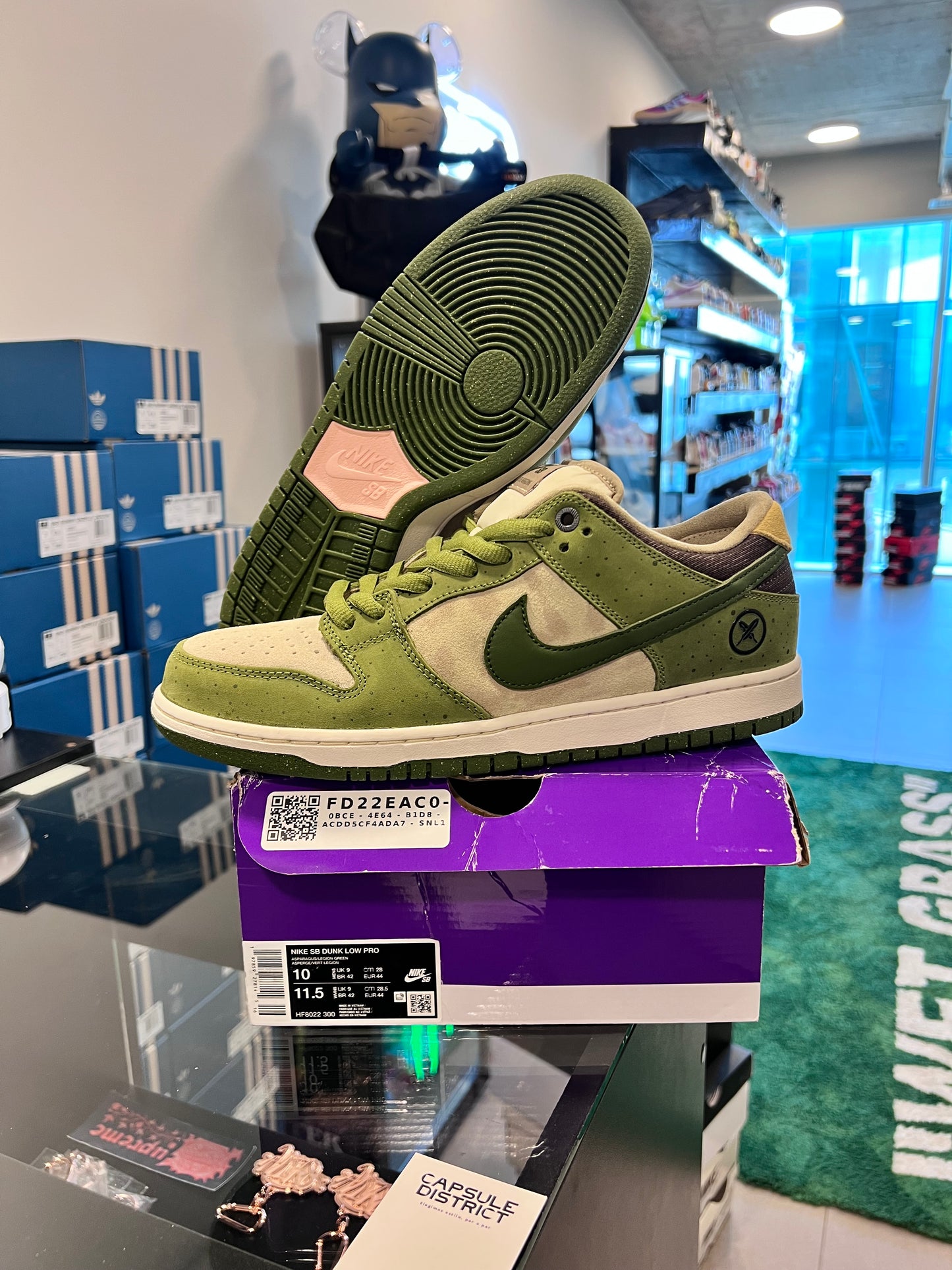 Nike SB Dunk Low Yuto Horigome Matcha