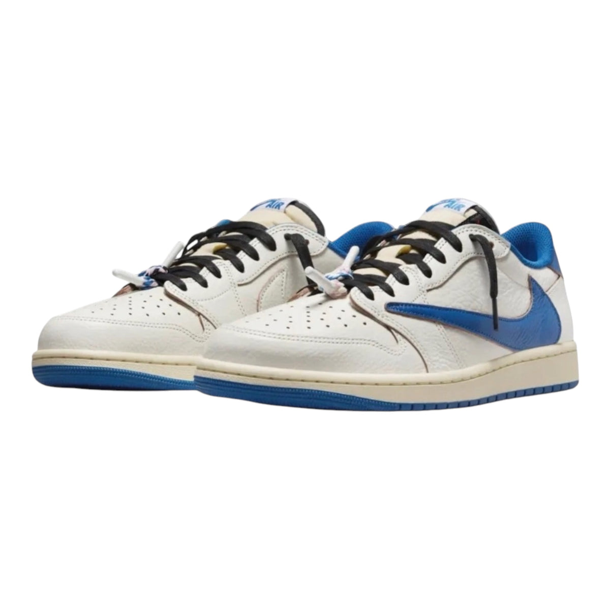 Jordan 1 Retro Low OG SP Fragment x Travis Scott Sail Military Blue