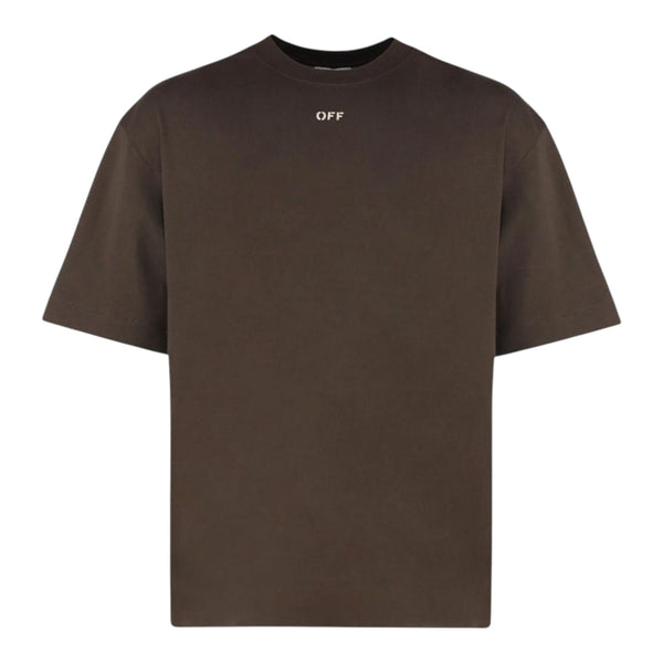 OFF-WHITE Martyrdom Arrow Skate Short Sleeve T-Shirt Brown
