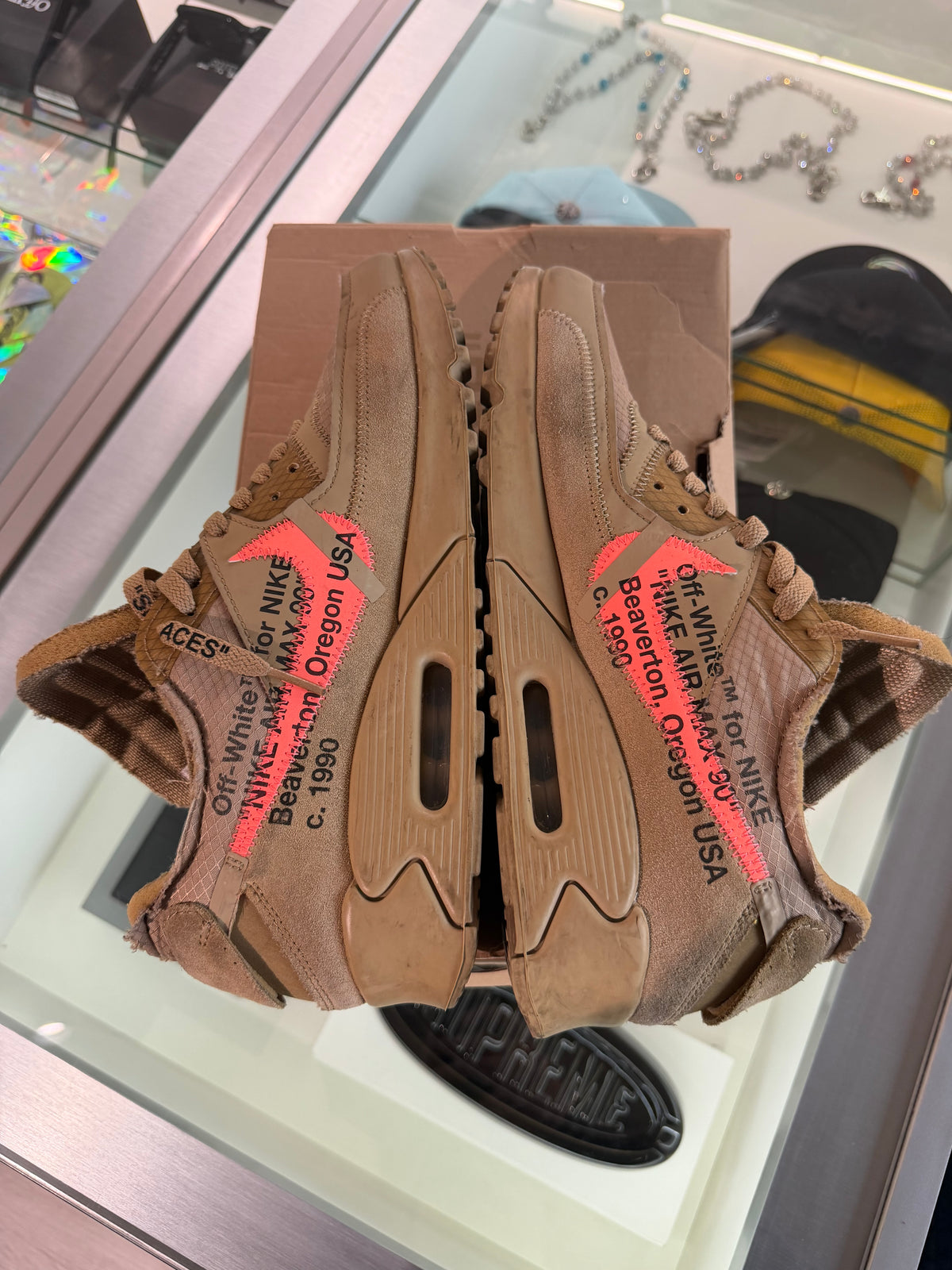 Nike Air Max 90 Off-White Desert Ore (USADA) — 6