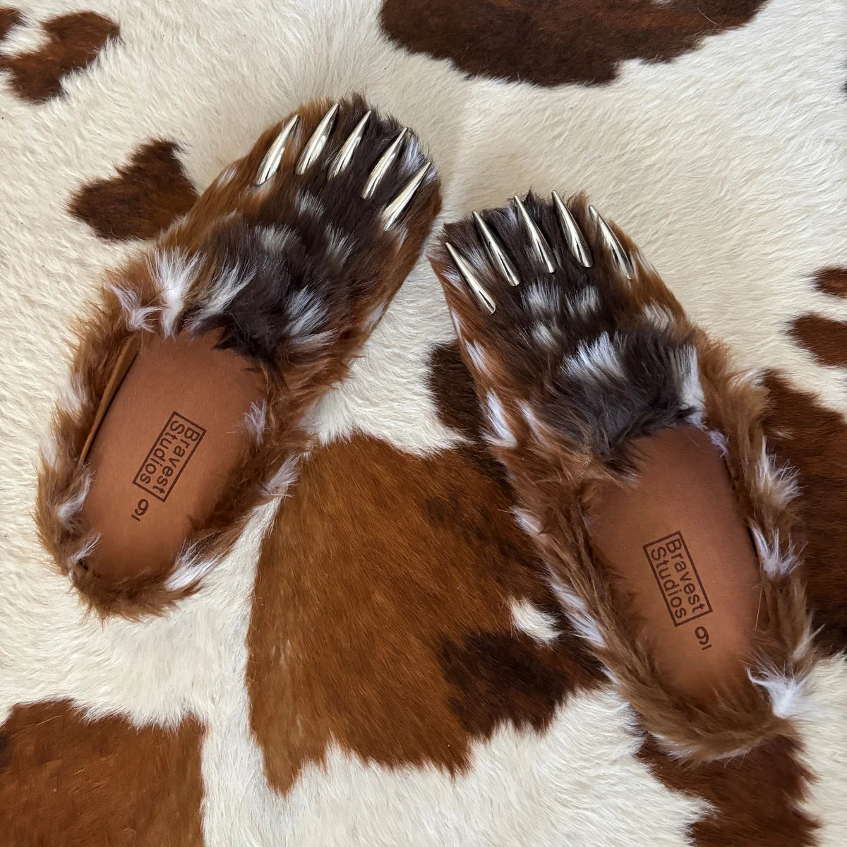 Bravest Studios Bear Claw Mules Fawn