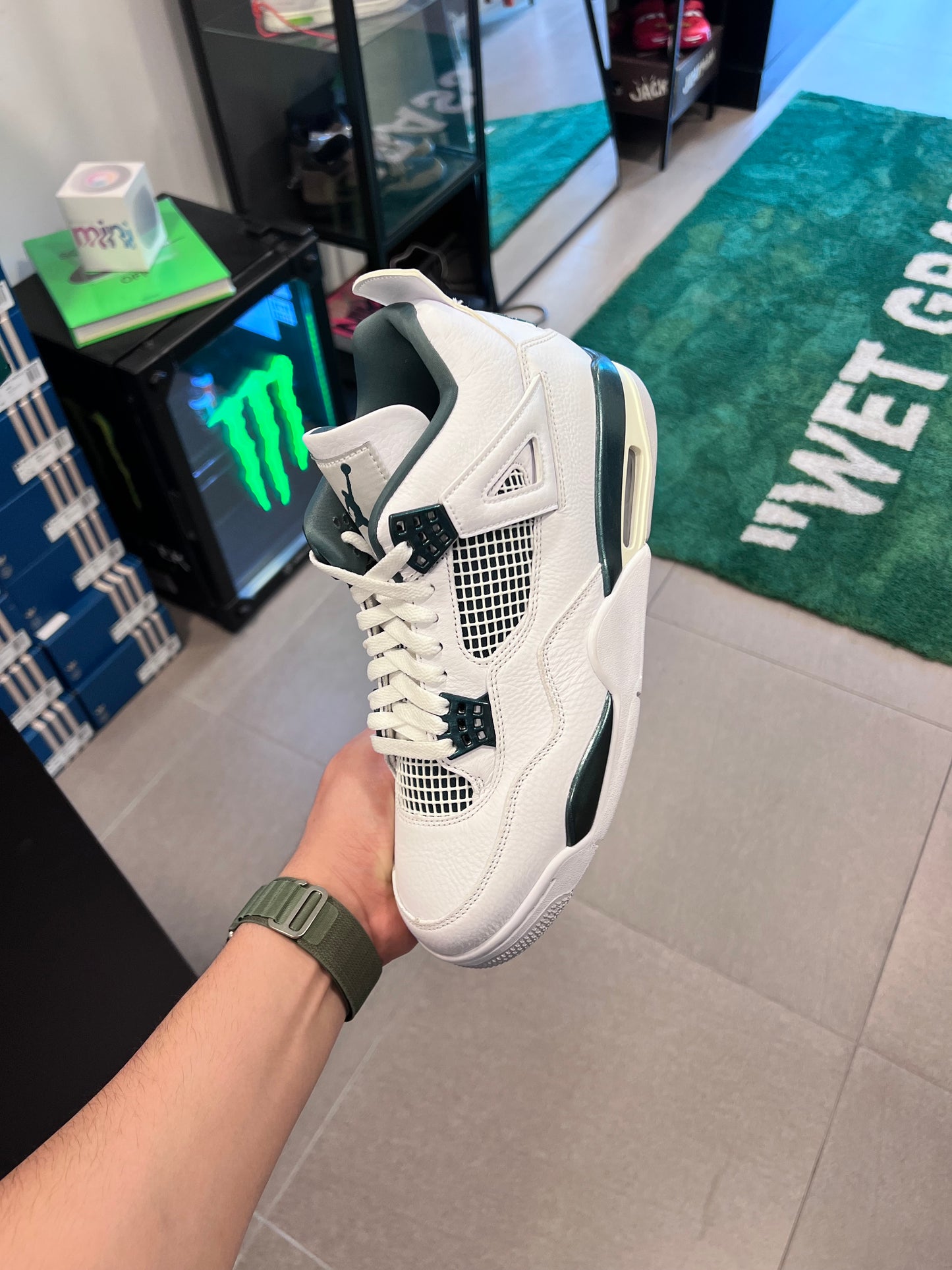 Air Jordan 4 "Oxidized Green"