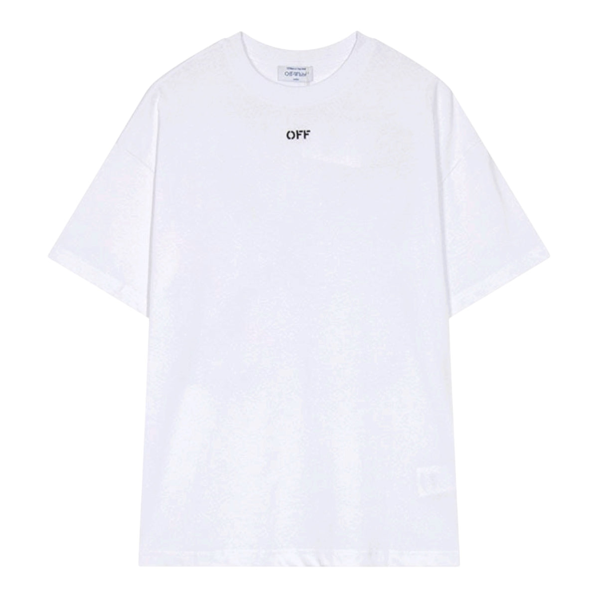 OFF-WHITE Back Embroidery T-shirt White